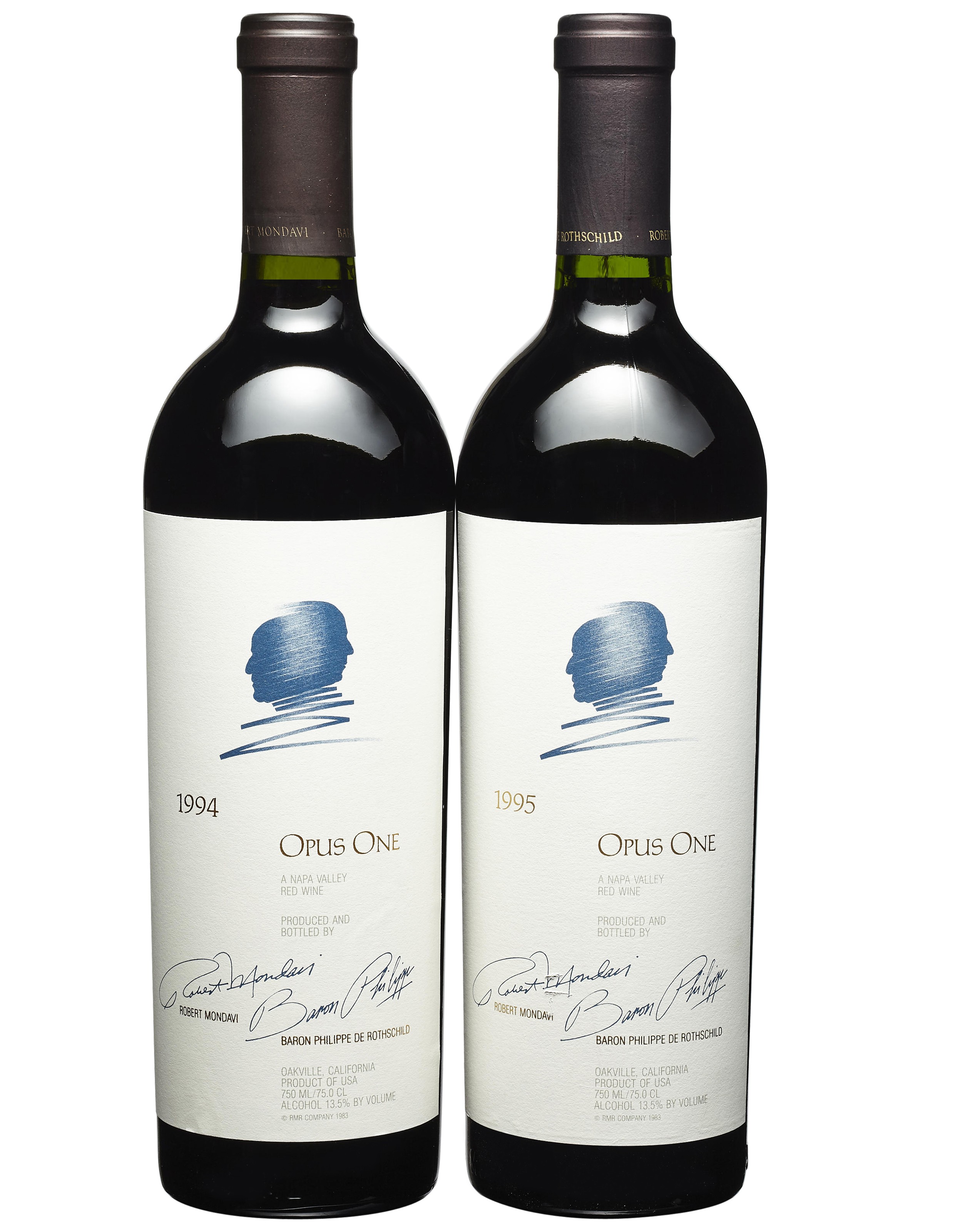 Opus One 1994 & 1995, Opus One1994Levels into neck (4)1995Level into