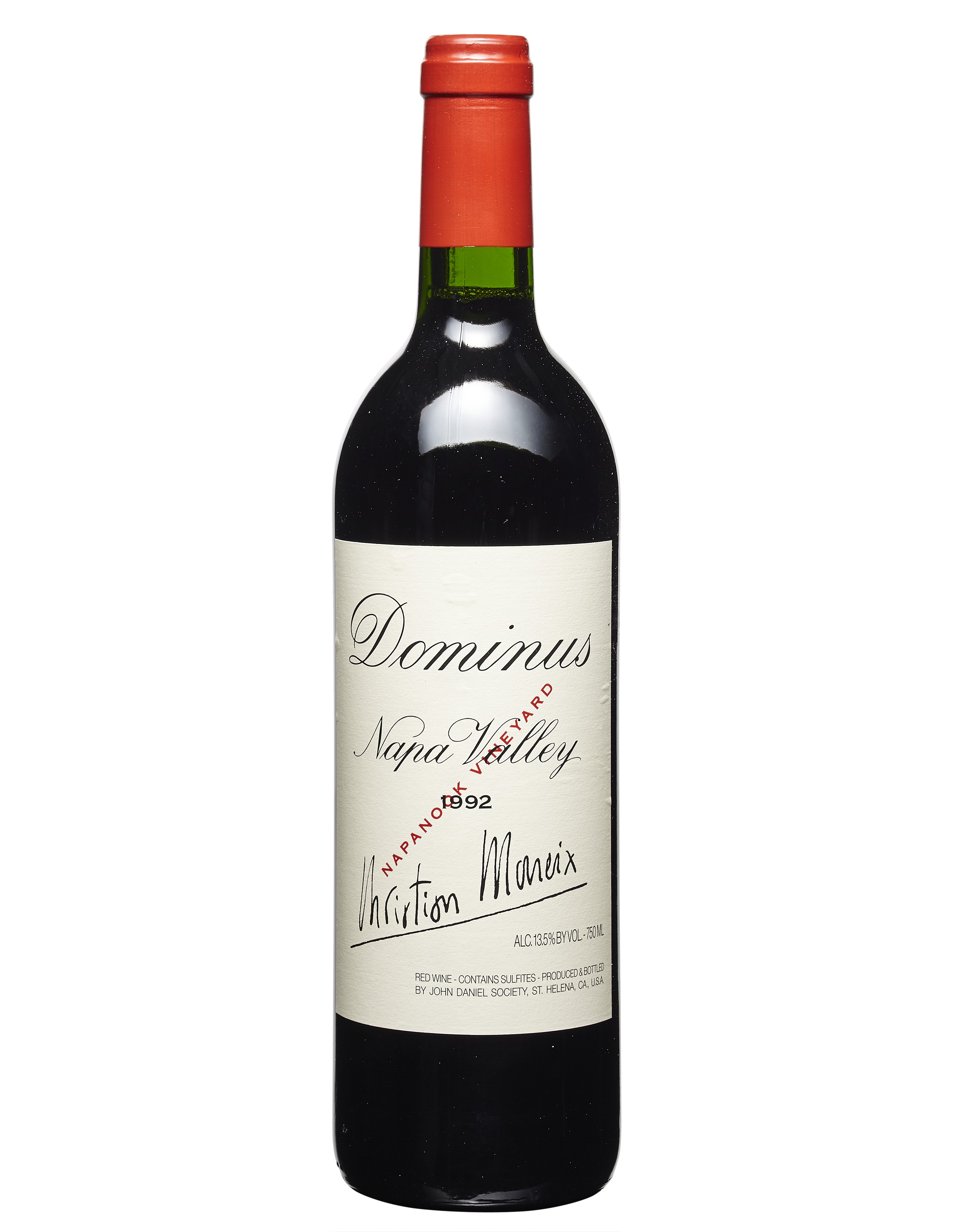 Dominus 1992, Napa ValleyGood appearanceLevels base of neck or betterIn ...