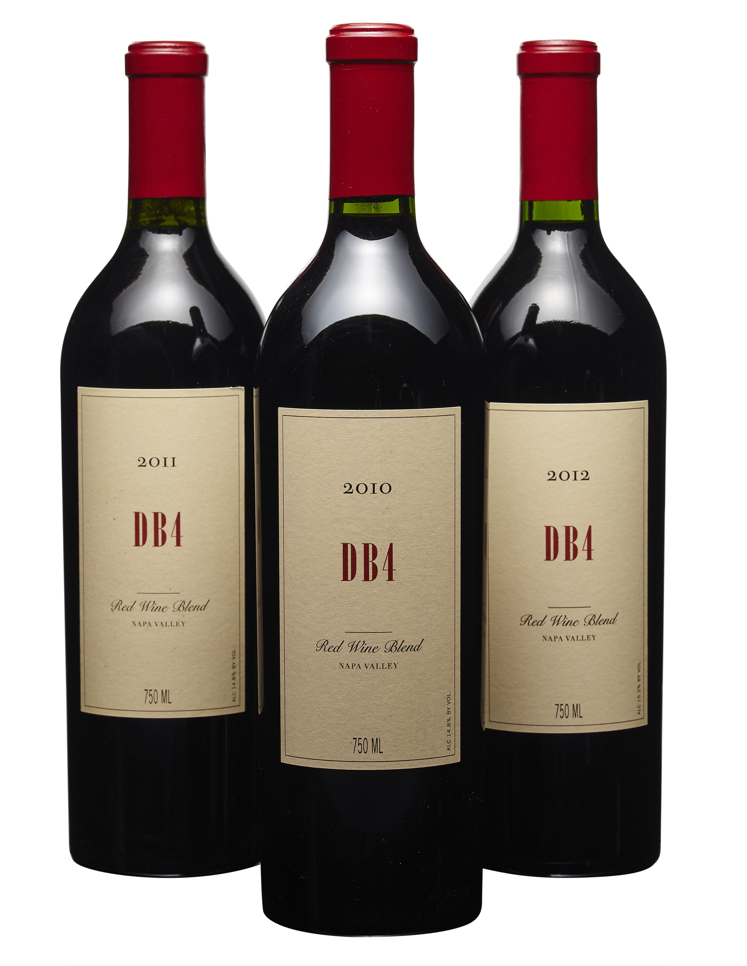 Bryant Family, DB4 Red Blend 2010, 2011 & 2012, Bryant Family, DB4 Red