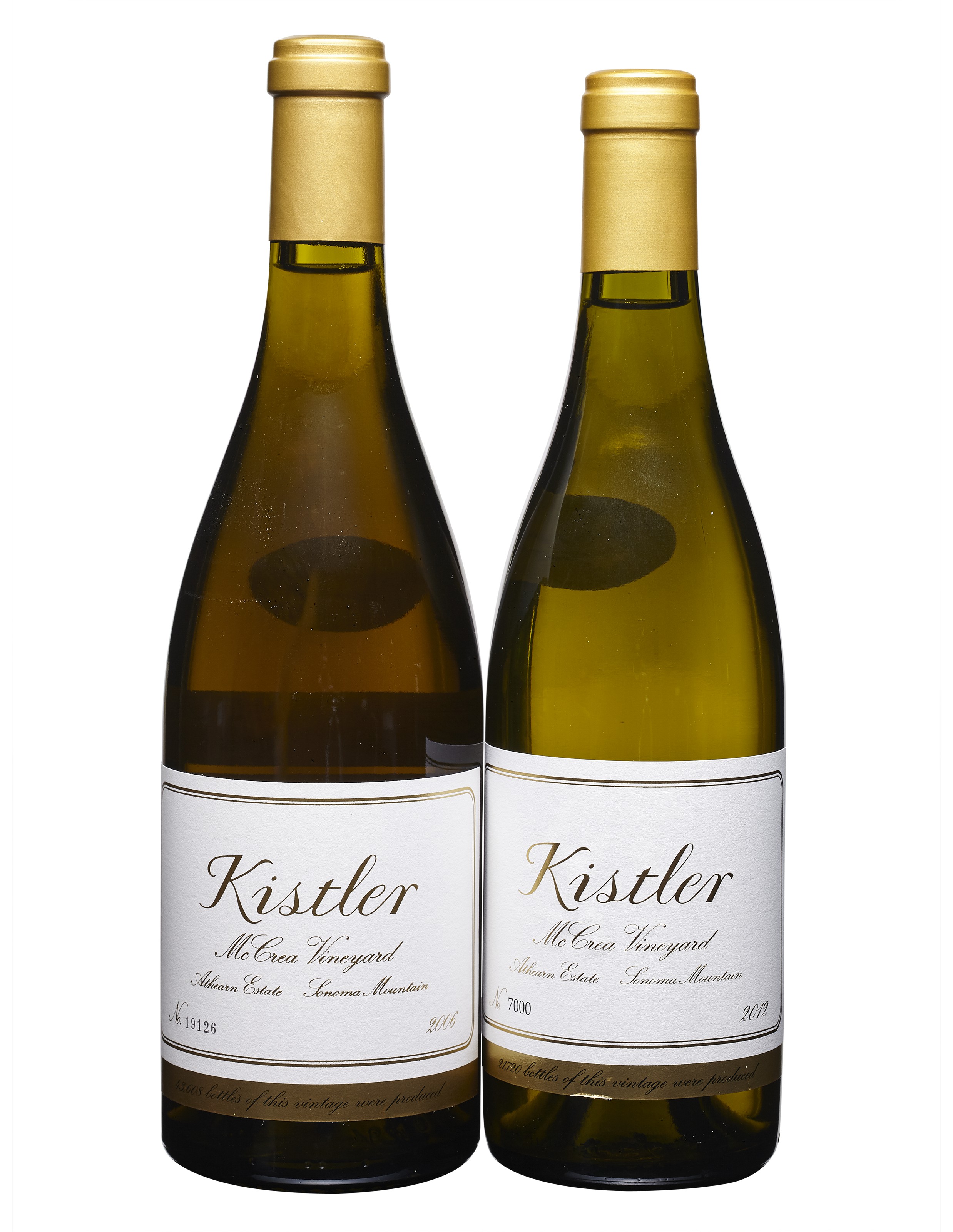 Kistler, McCrea Vineyard Chardonnay 2006 & 2012, Kistler, McCrea 