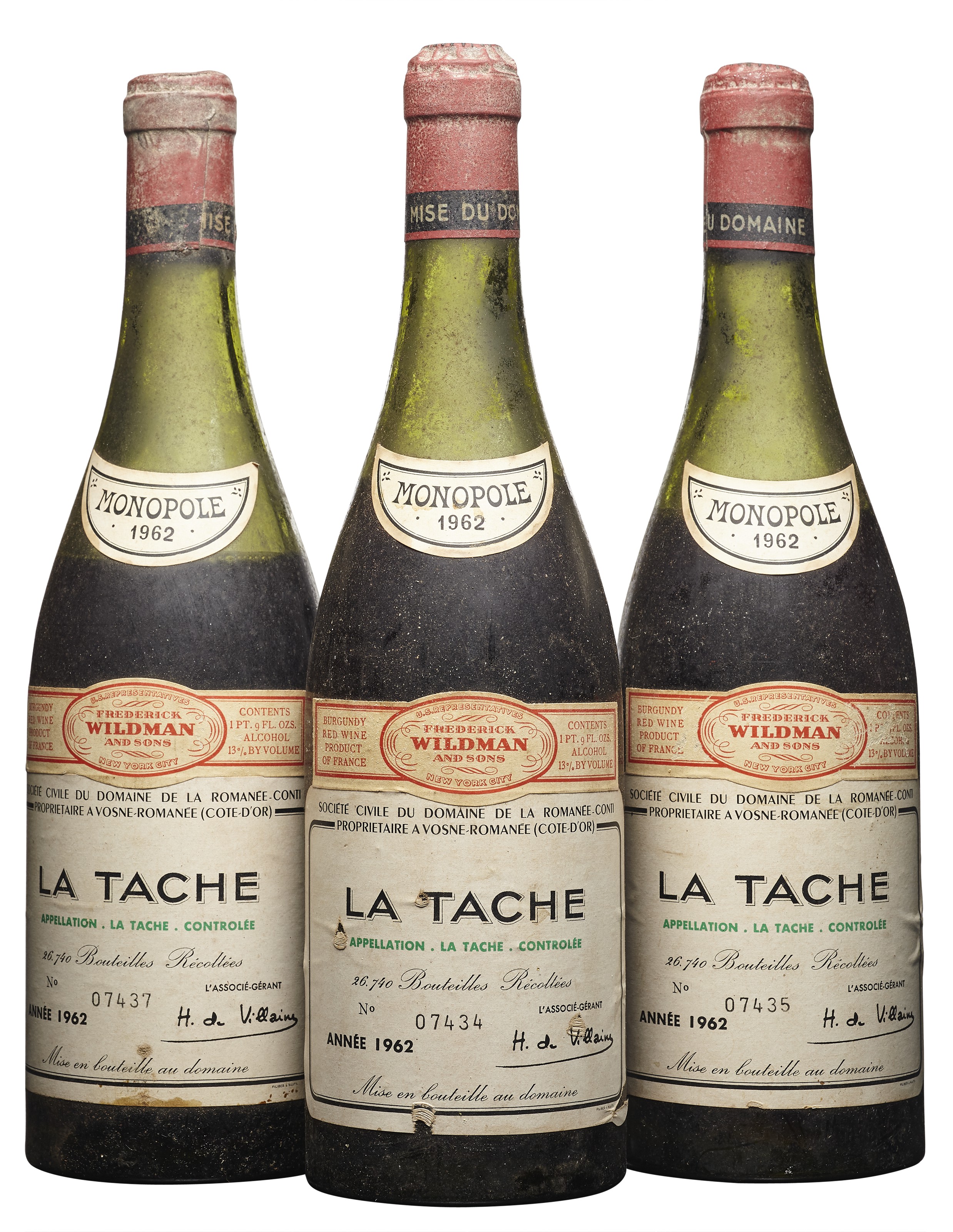 Domaine de la Romanée-Conti, La Tâche 1962, Grand Cru, Côte de