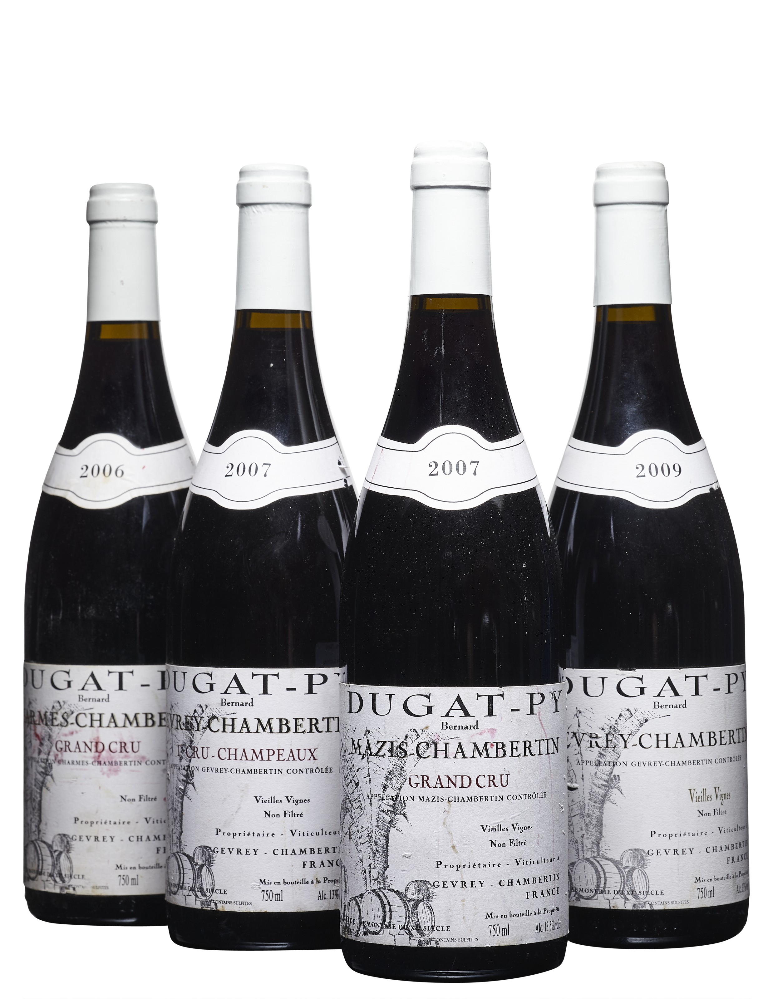 Dugat-Py, Charmes-Chambertin 2006, Mazis-Chambertin 2007, Gevrey ...