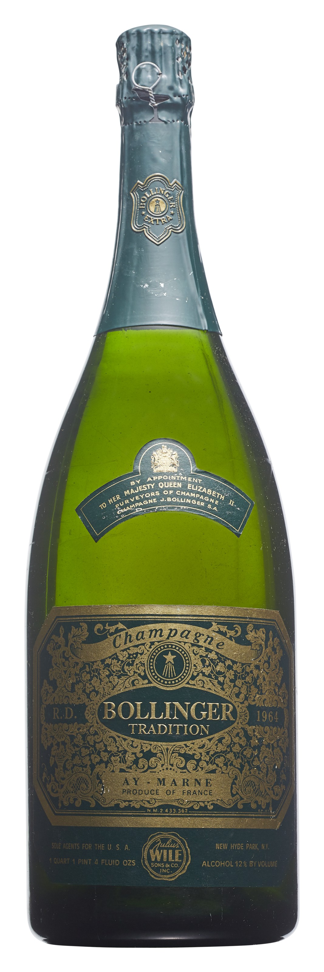 Bollinger, R.D. 1964, AÿDisgorged 1 April, 1983, slightly oxidized ...