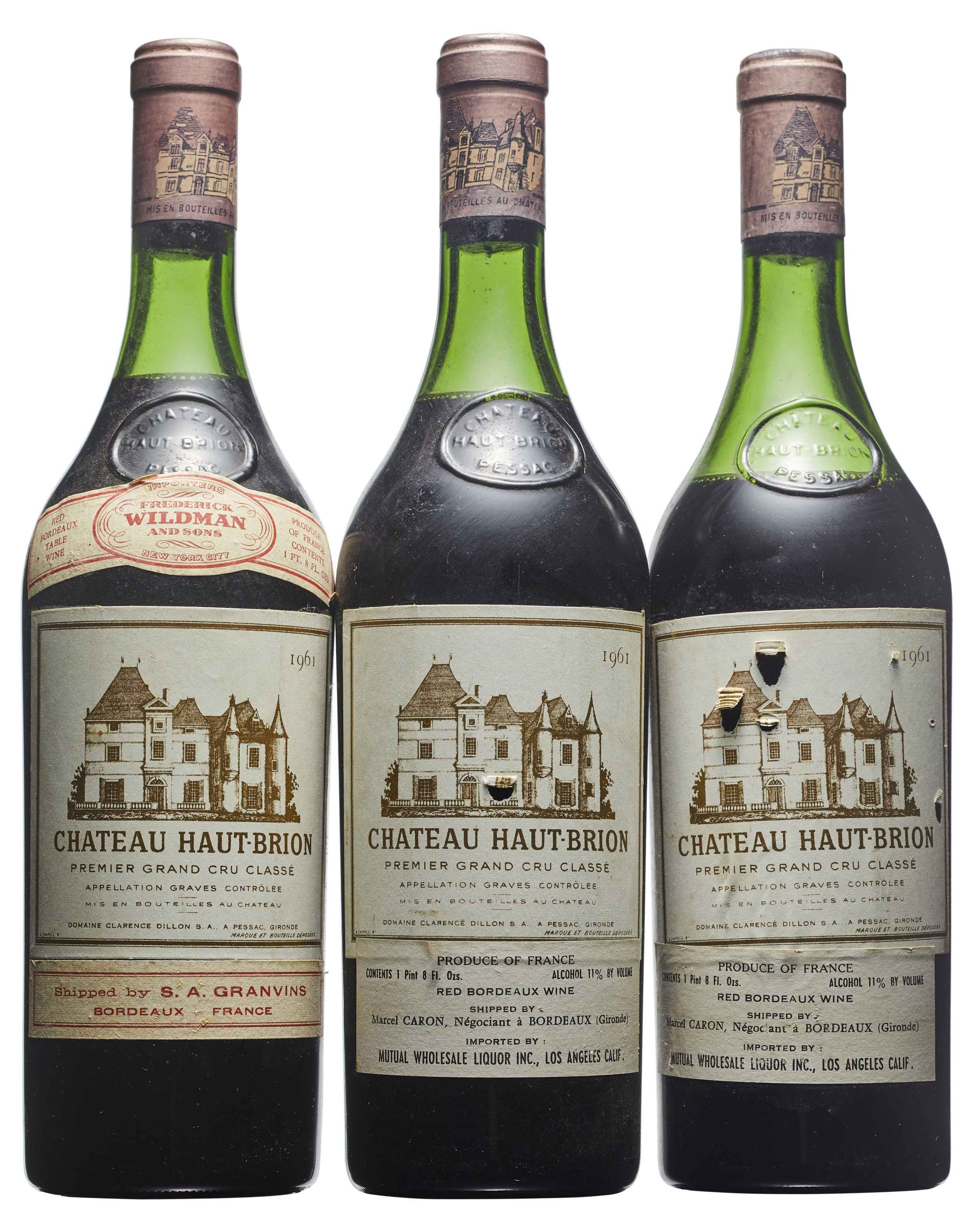Château Haut-Brion 1961, Pessac (Graves), 1er cru classéOne