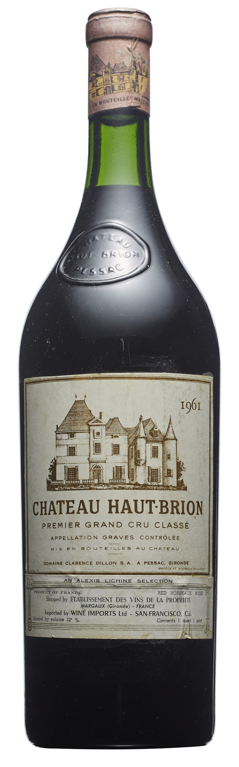 Château Haut-Brion 1961, Pessac (Graves), 1er cru classéOne