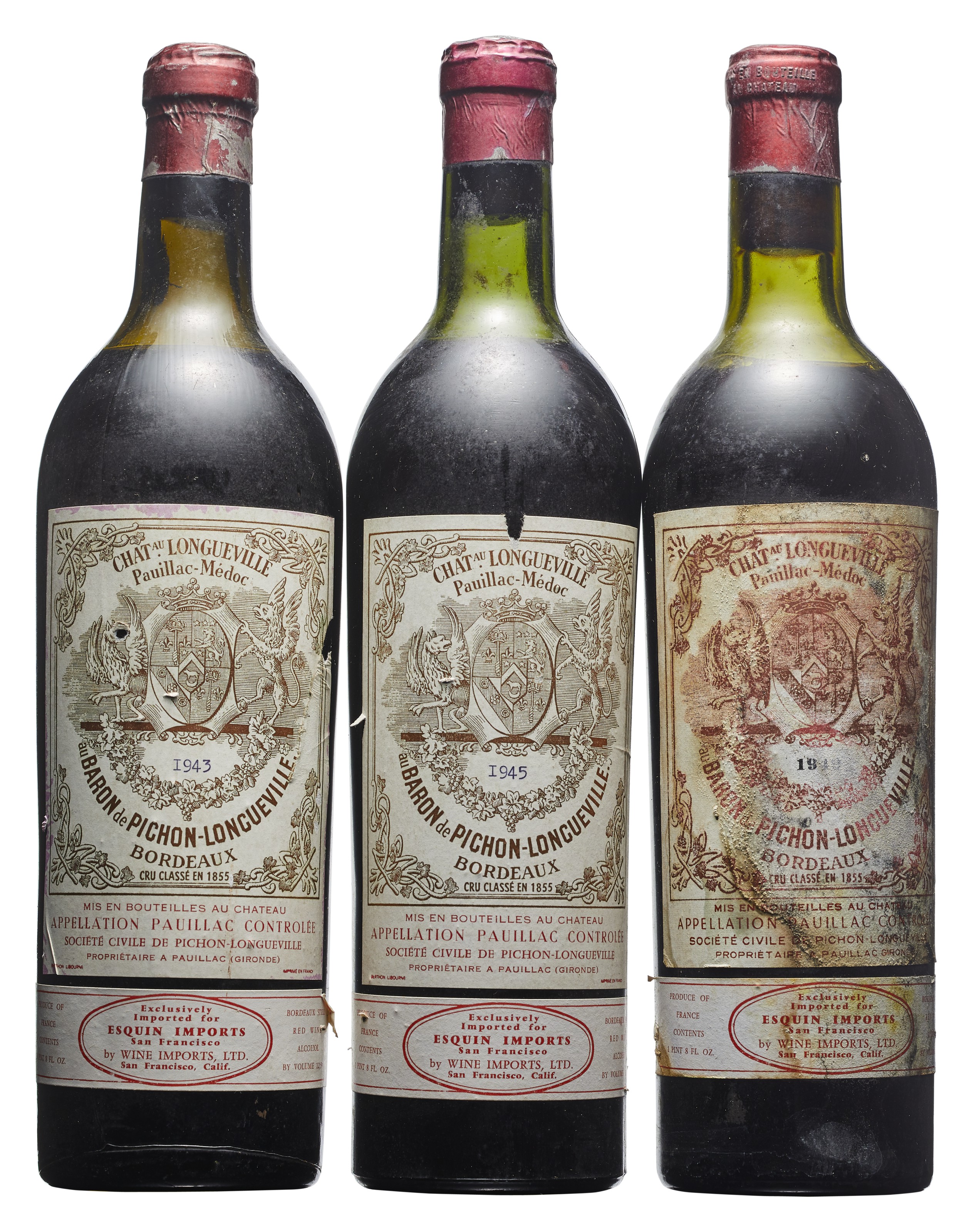 Mixed Château Pichon-Longueville, Baron, Château Pichon