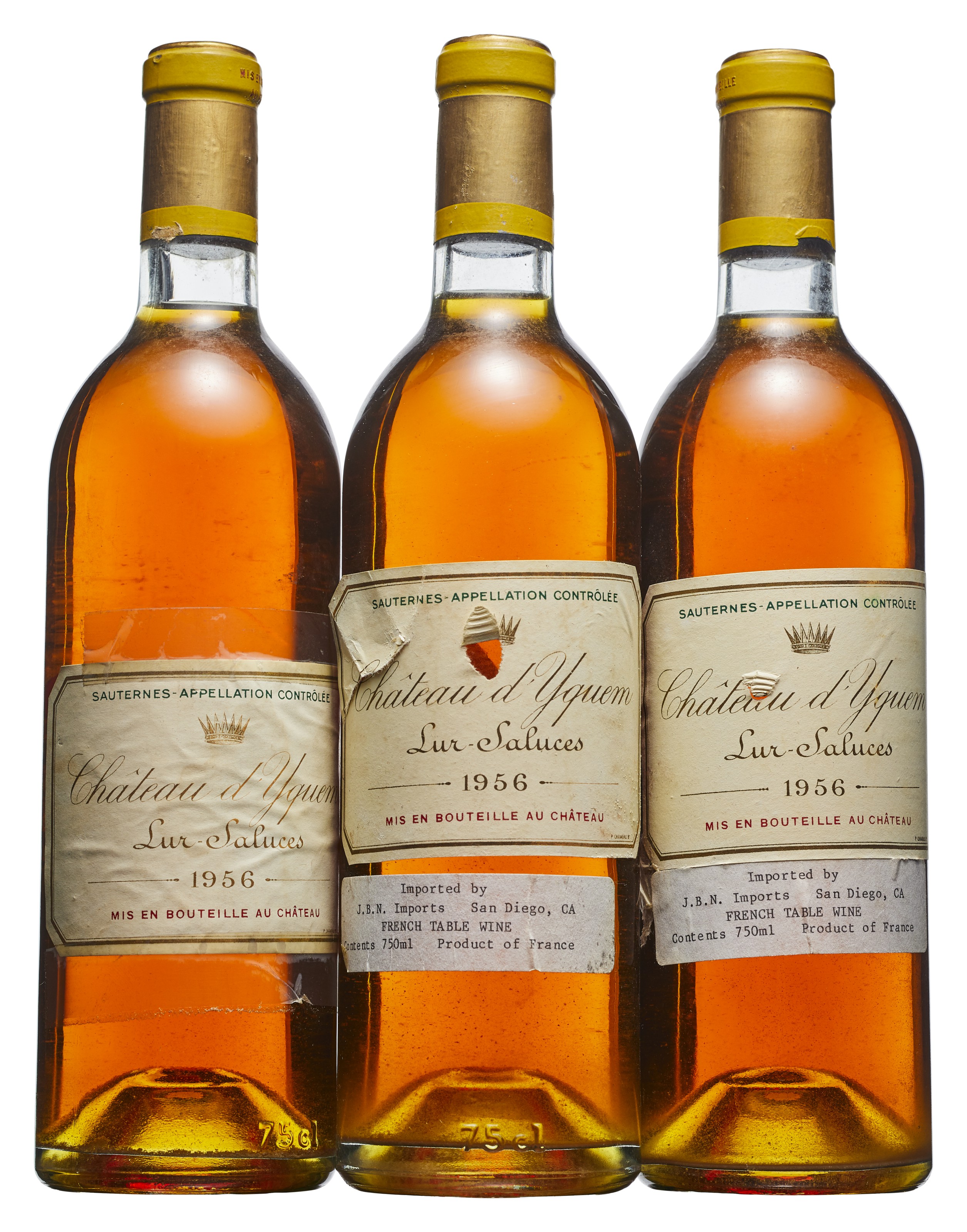 Château d'Yquem 1956, Sauternes, 1er grand cru classéSlightly bin