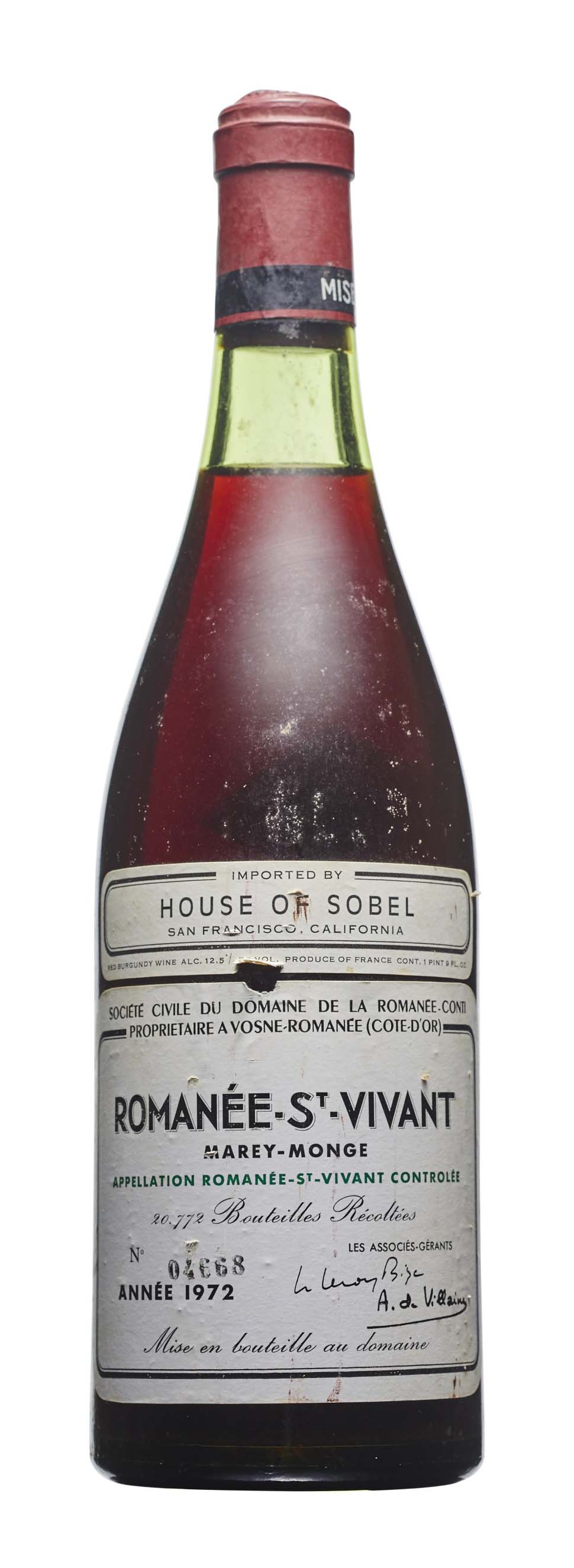 Domaine Marey-Monge, Romanée-Saint-Vivant 1966, Grand Cru, Côte de