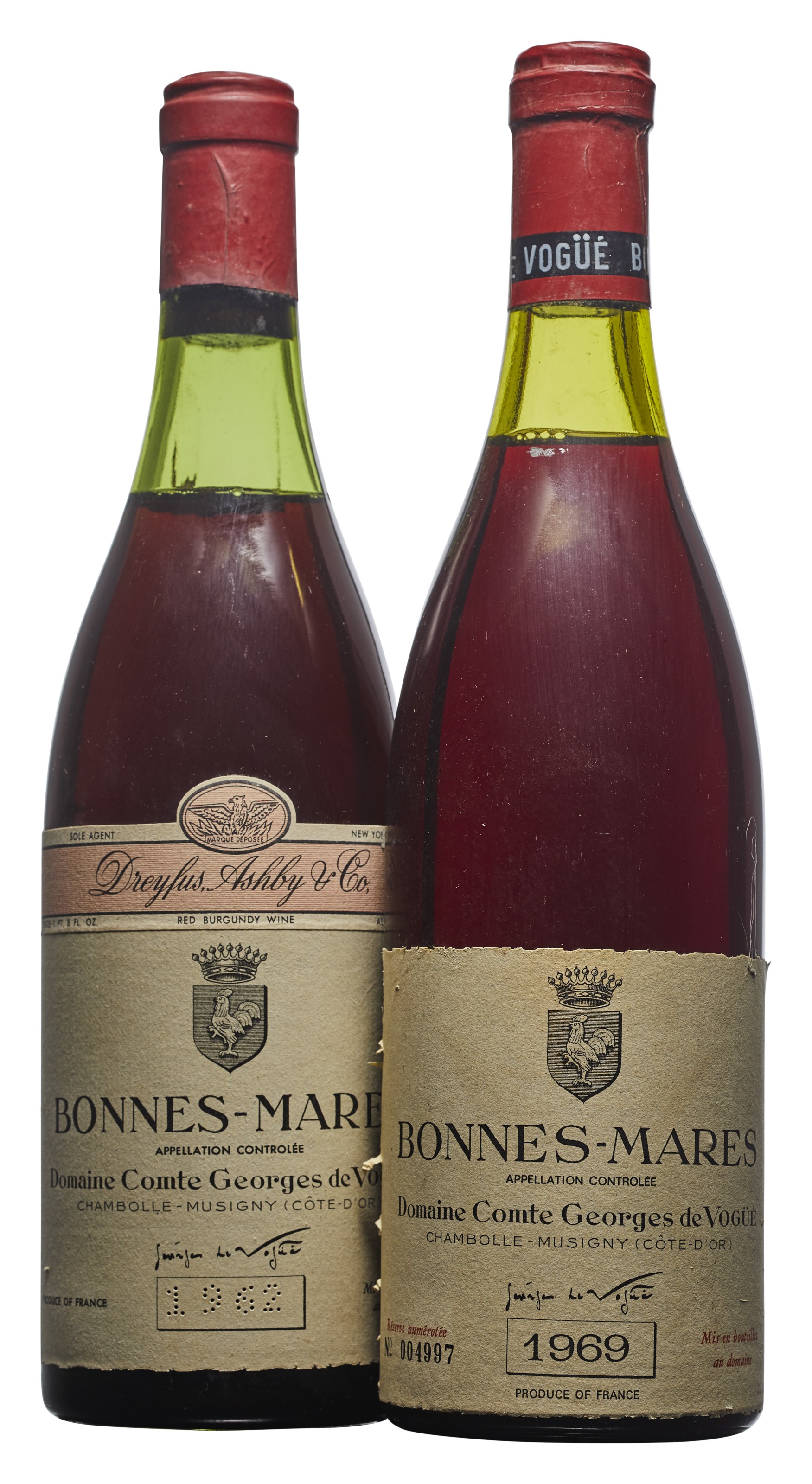 Mixed de Vogüé, Bonnes Mares, de Vogüé, Bonnes Mares 1962Slightly