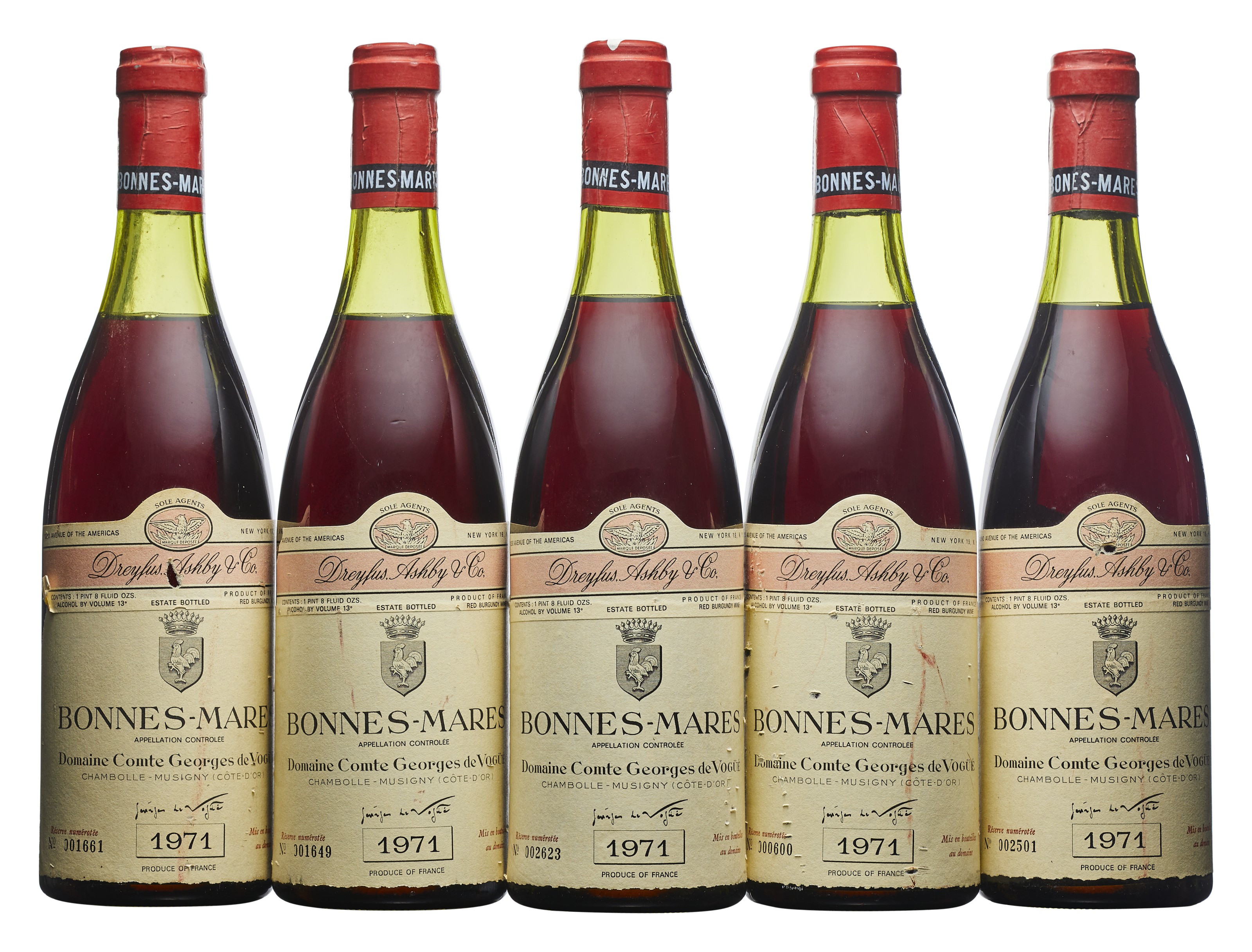 Mixed de Vogüé, Bonnes Mares, de Vogüé, Bonnes Mares 1962Slightly