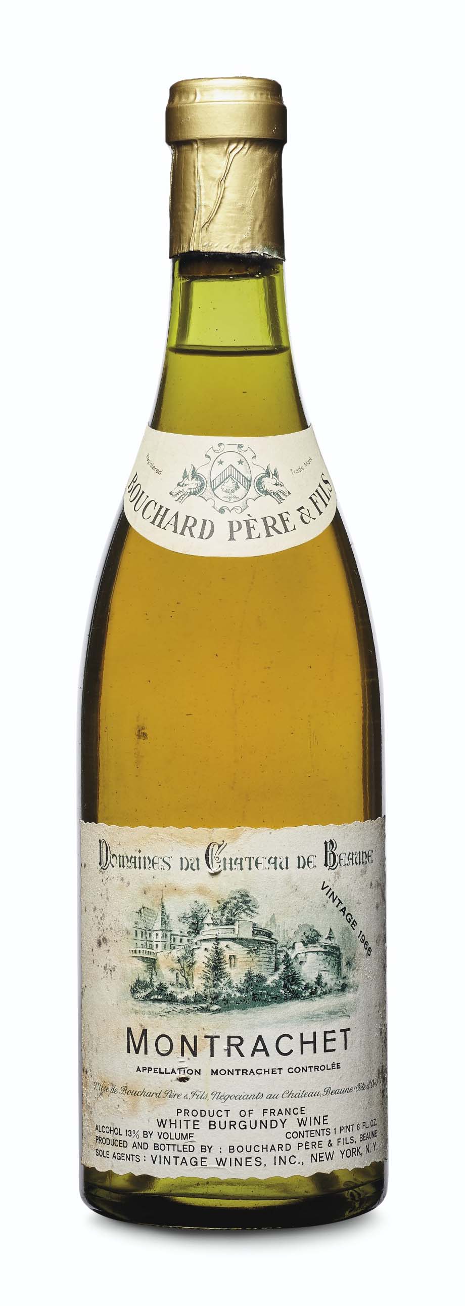 Bouchard Père et Fils, Montrachet 1966, Grand Cru, Côte de