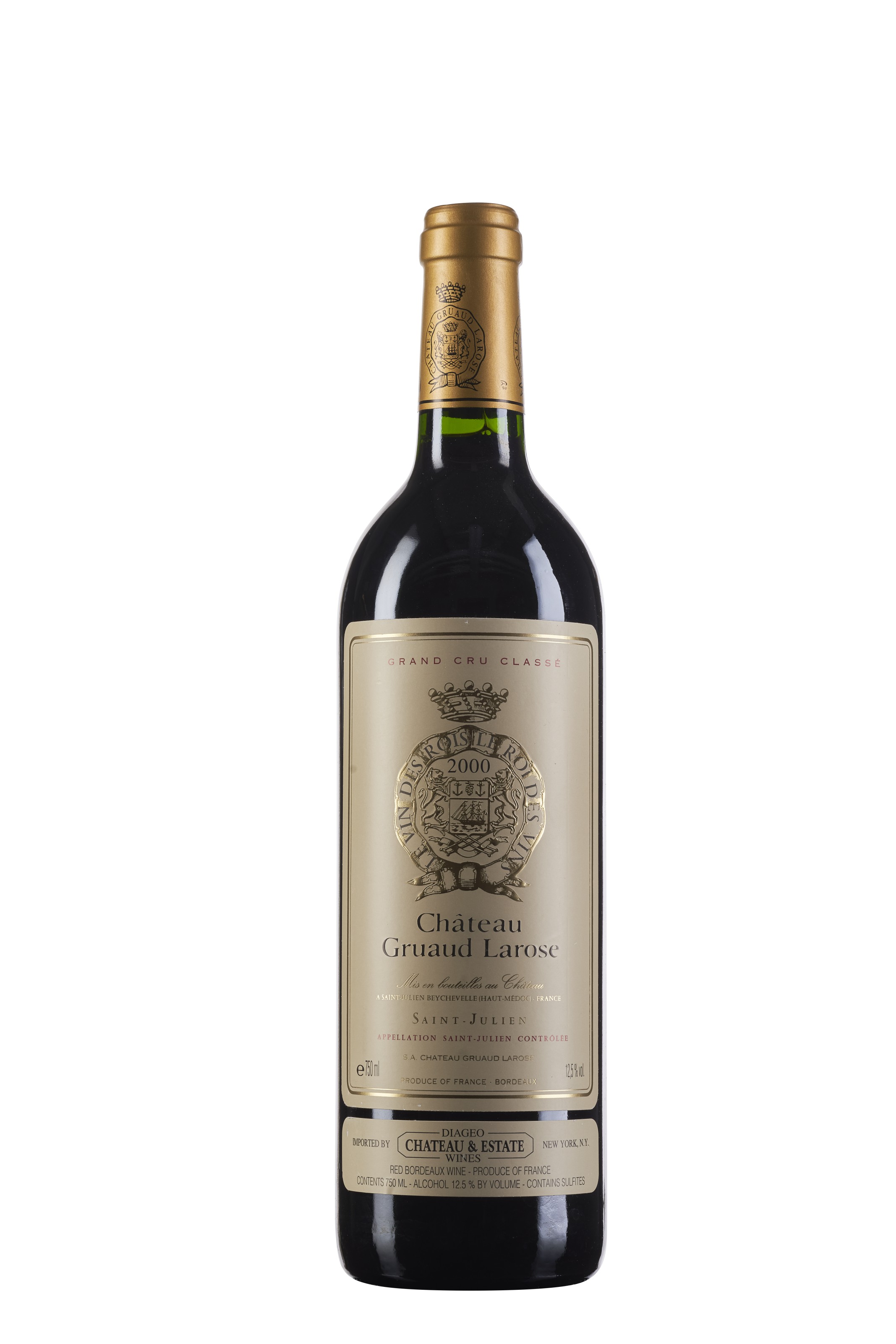 Chateau Gruaud Larose 00 Saint Julien 2eme Cru Classein Original Wooden Case No Lid Christie S