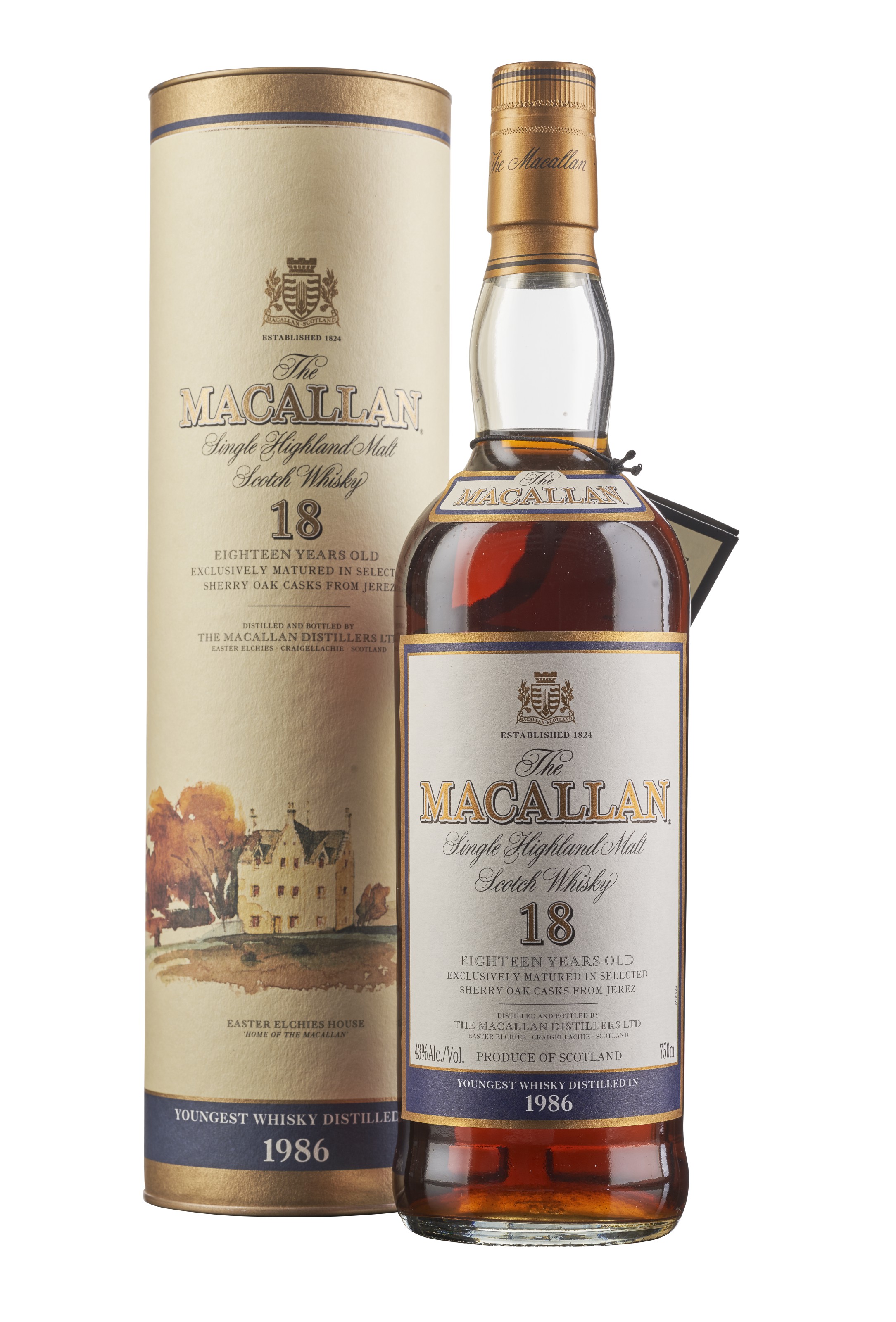 Macallan 18 Year Old 1977, SpeysideDistilled in 1977In original