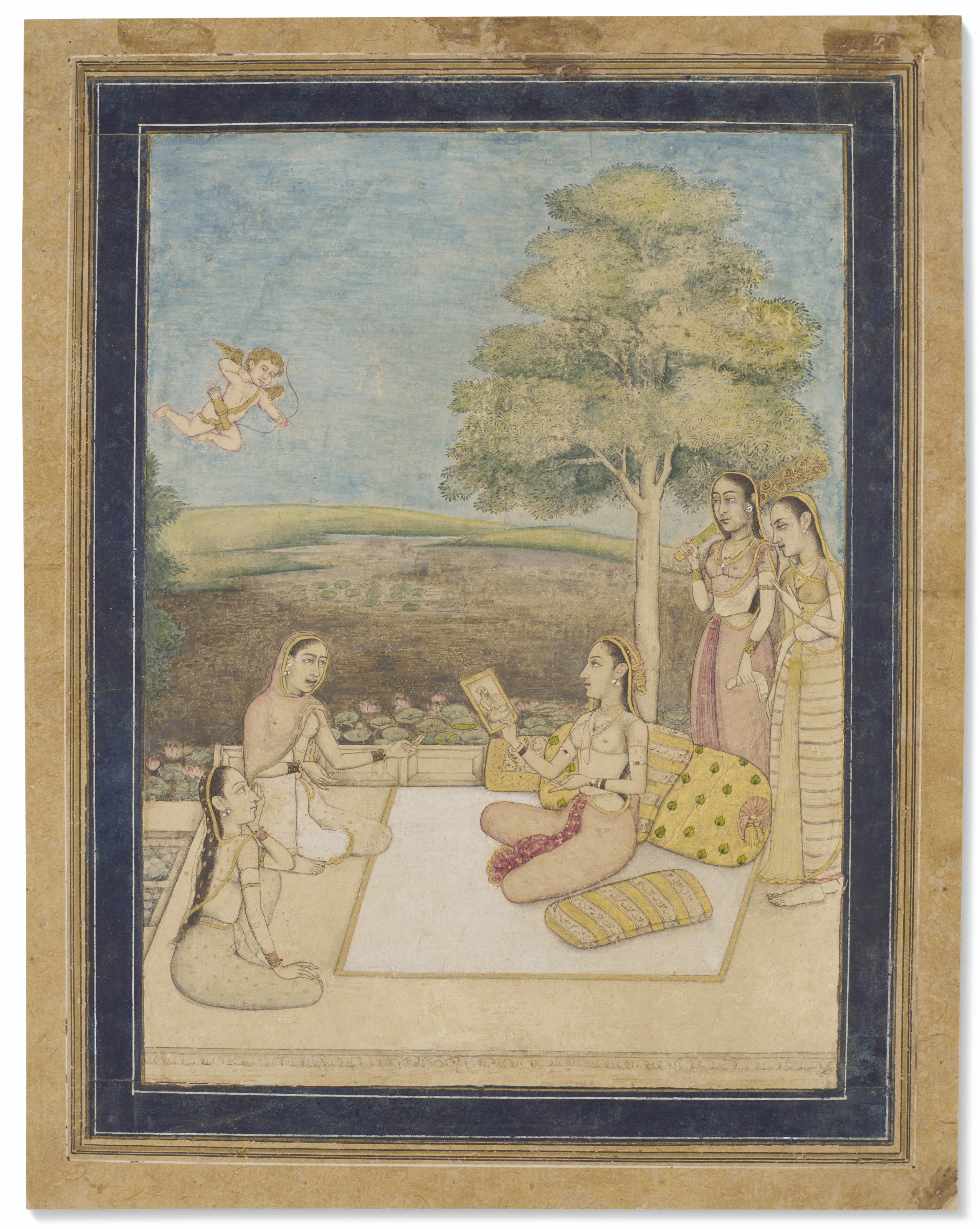 Nude Painting Indian Woman