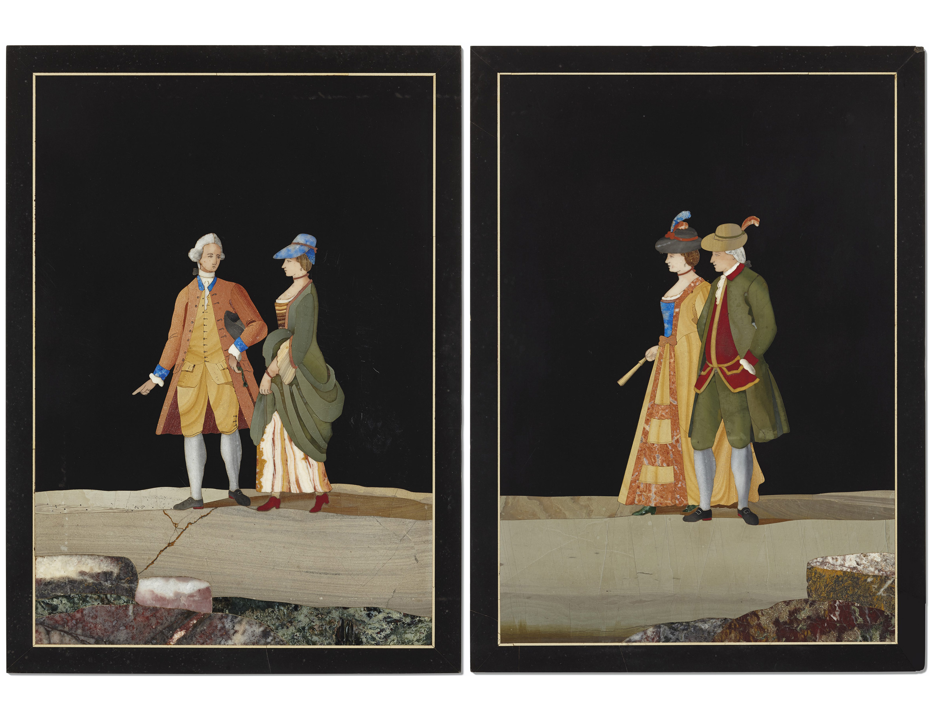 ATTRIBUTED TO THE GRAND DUCAL WORKSHOPS, FLORENCE, CIRCA 1760