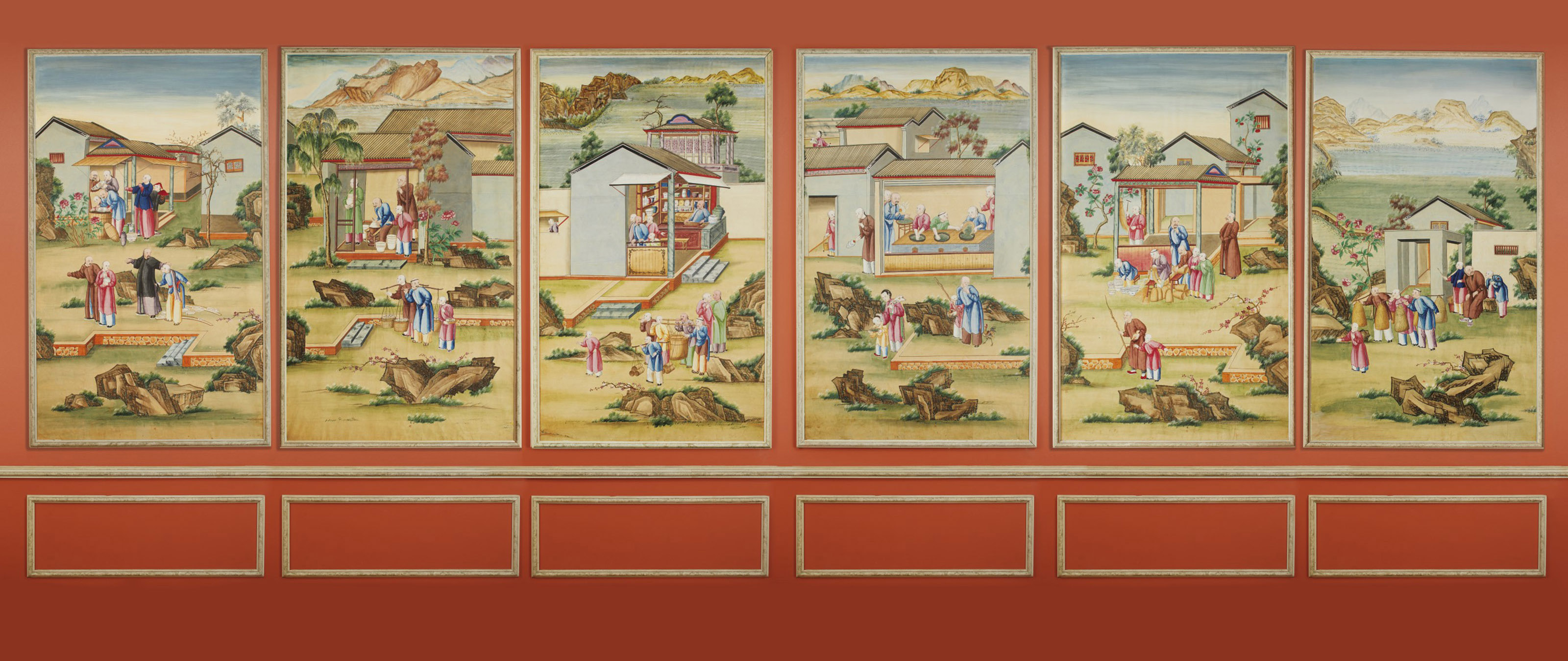 chinese wallpaper history