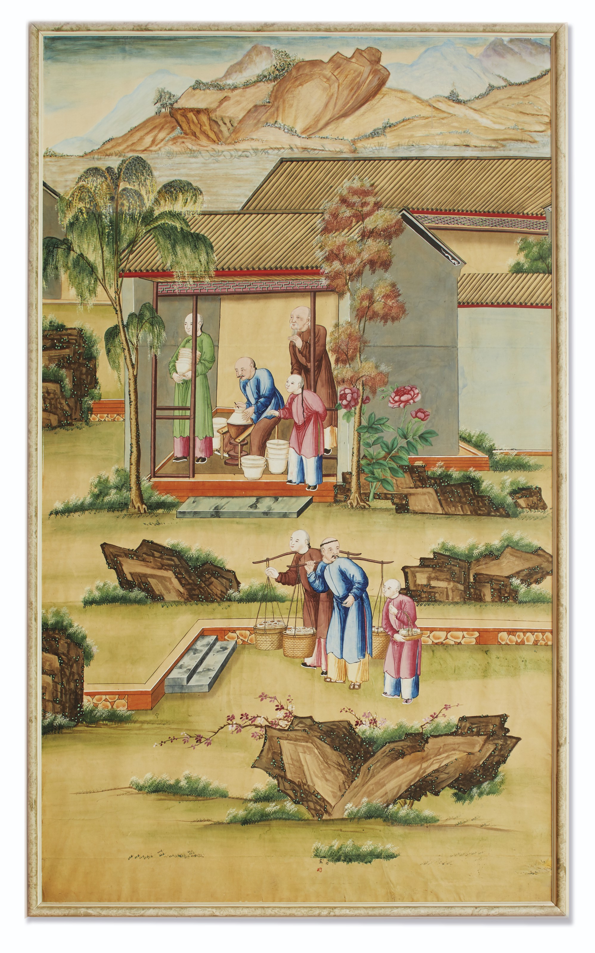 chinese wallpaper 18th century