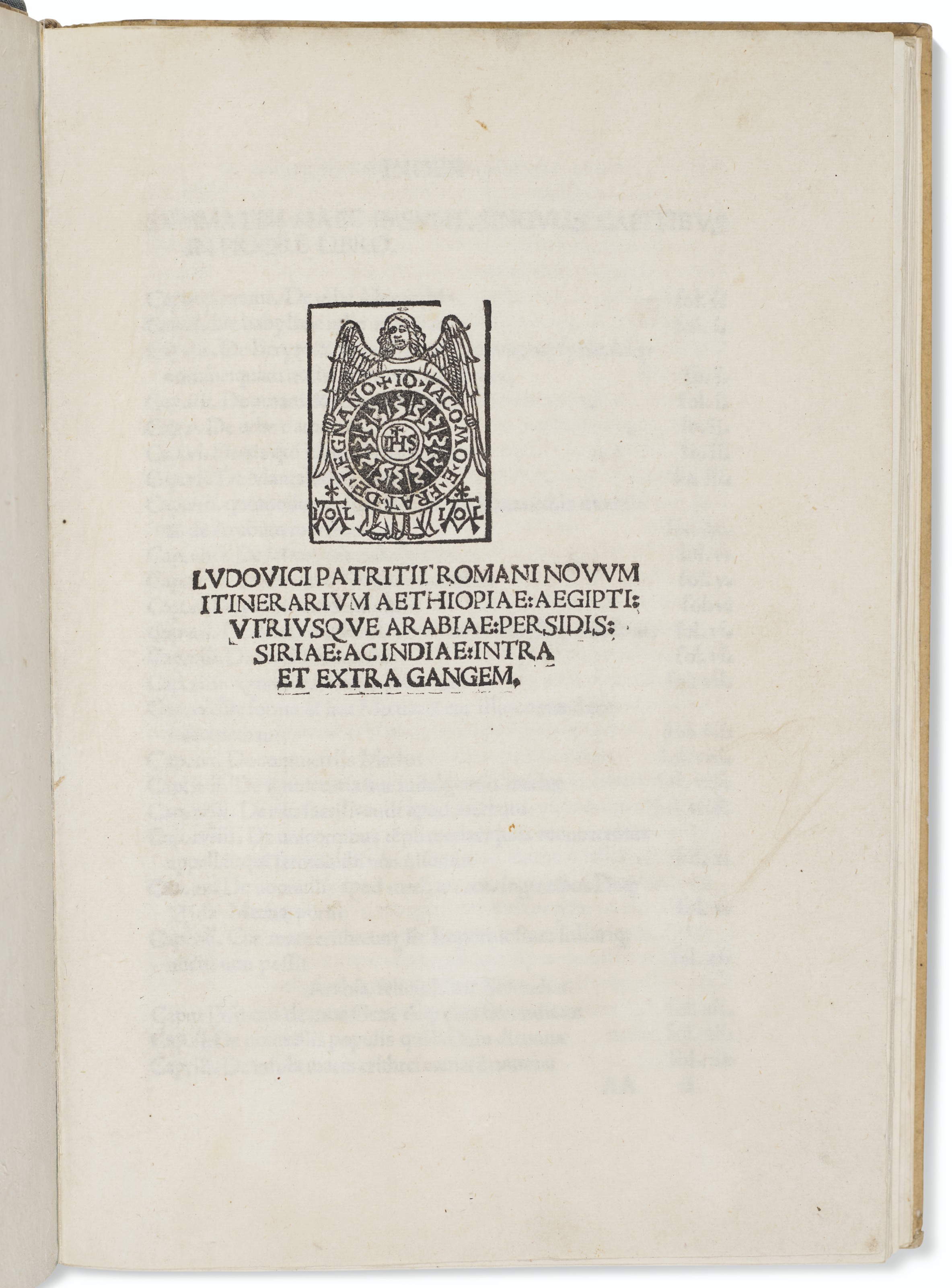 The very rare first Latin edition, Ludovico Varthema, 1511 Christie’s