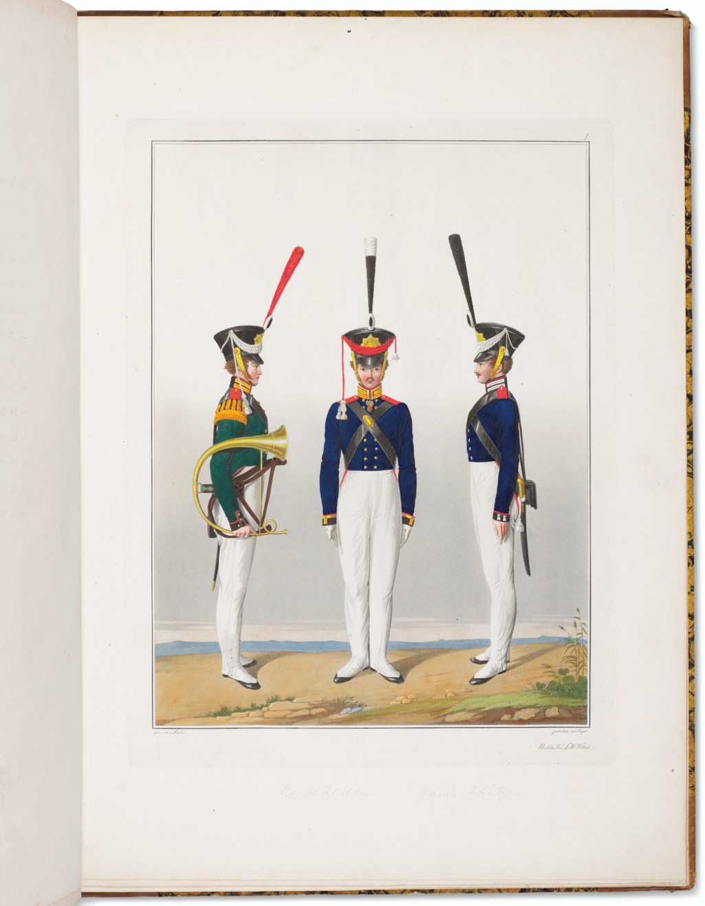 strejke ozon udskiftelig Attention!, Prussian soldiers, 1820 | Christie's