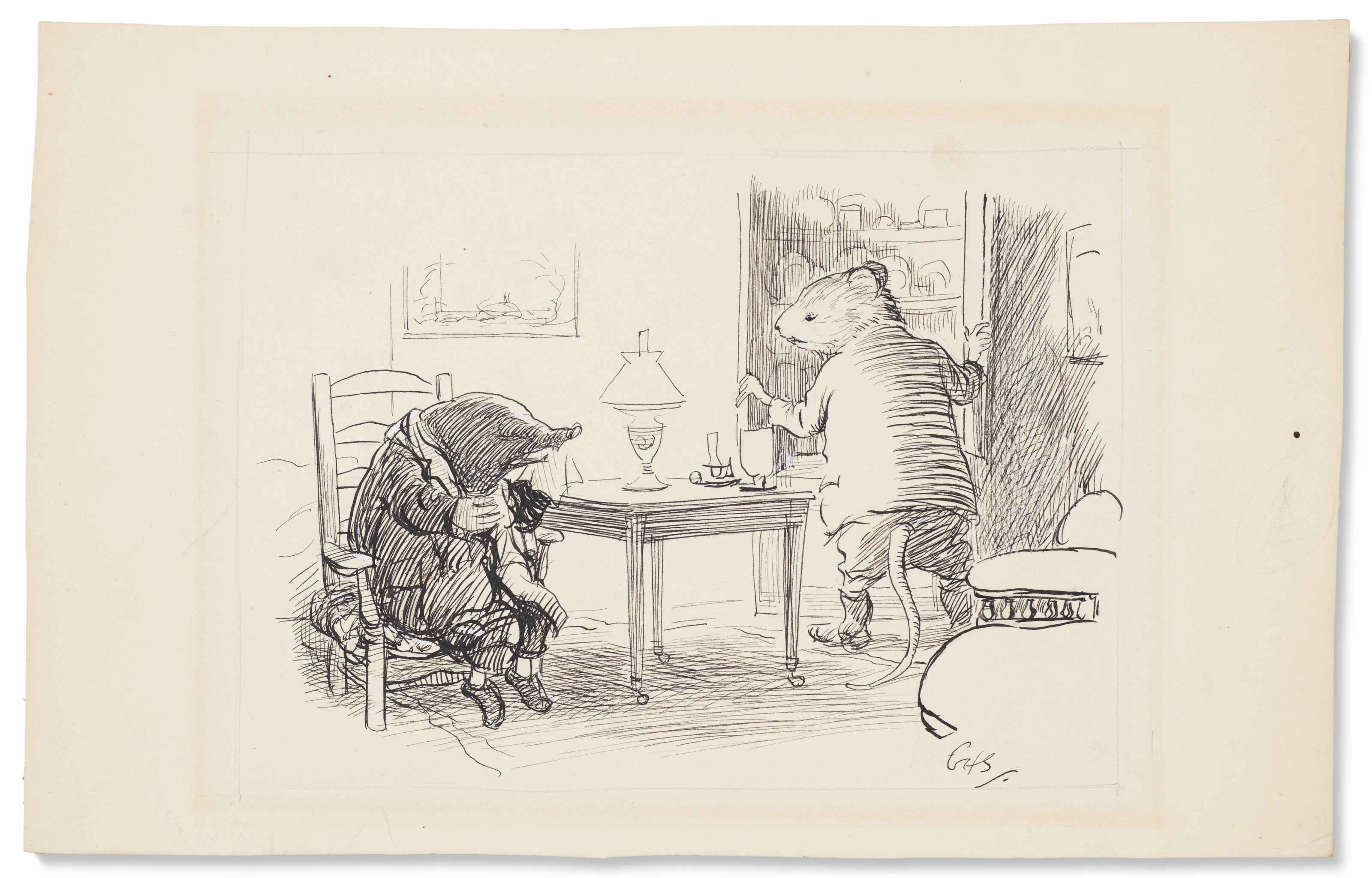 From The Wind in the Willows, E.H. Shepard, 1931 | Christie’s