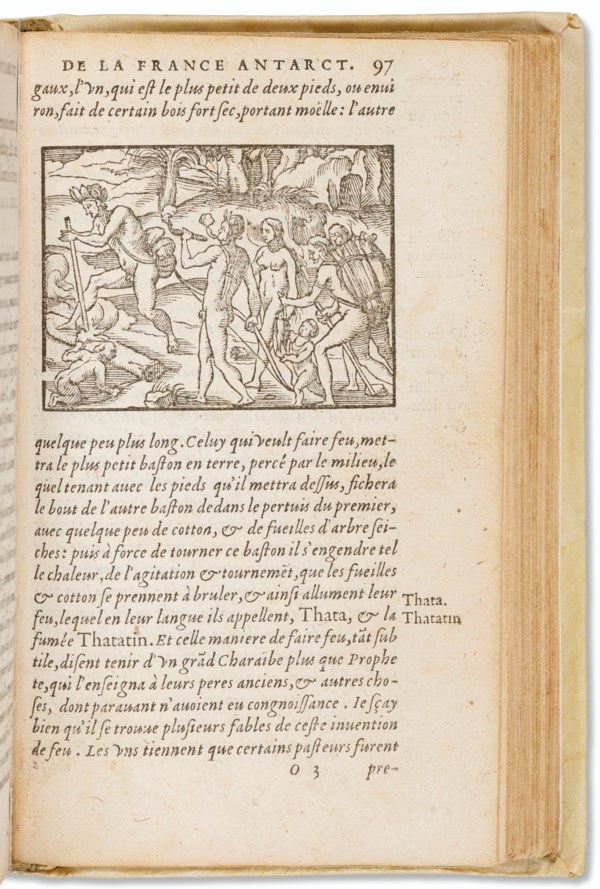 The Singularities Of France Antarctique Andre Thevet 1558 Christie S