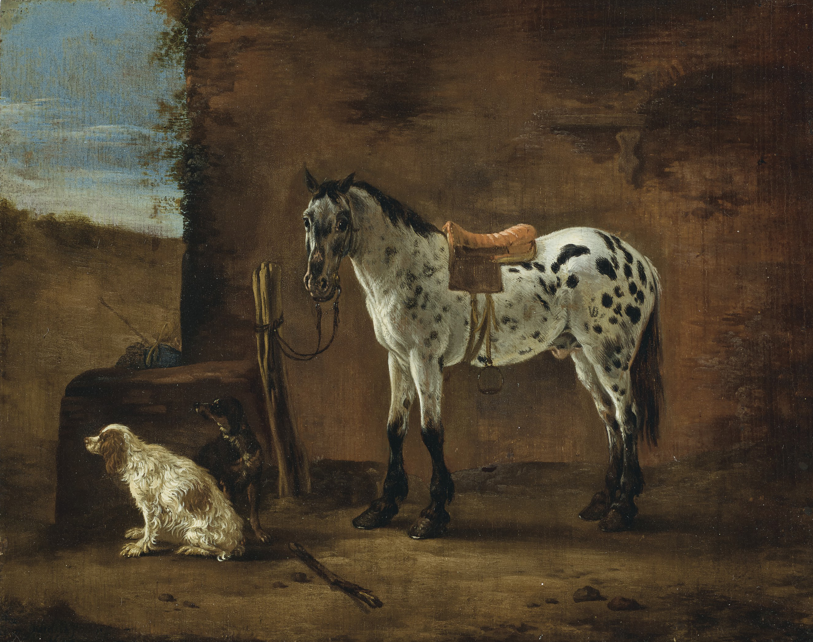 Pieter Cornelisz. Verbeeck (Haarlem 1598/1602-1652/4), A piebald