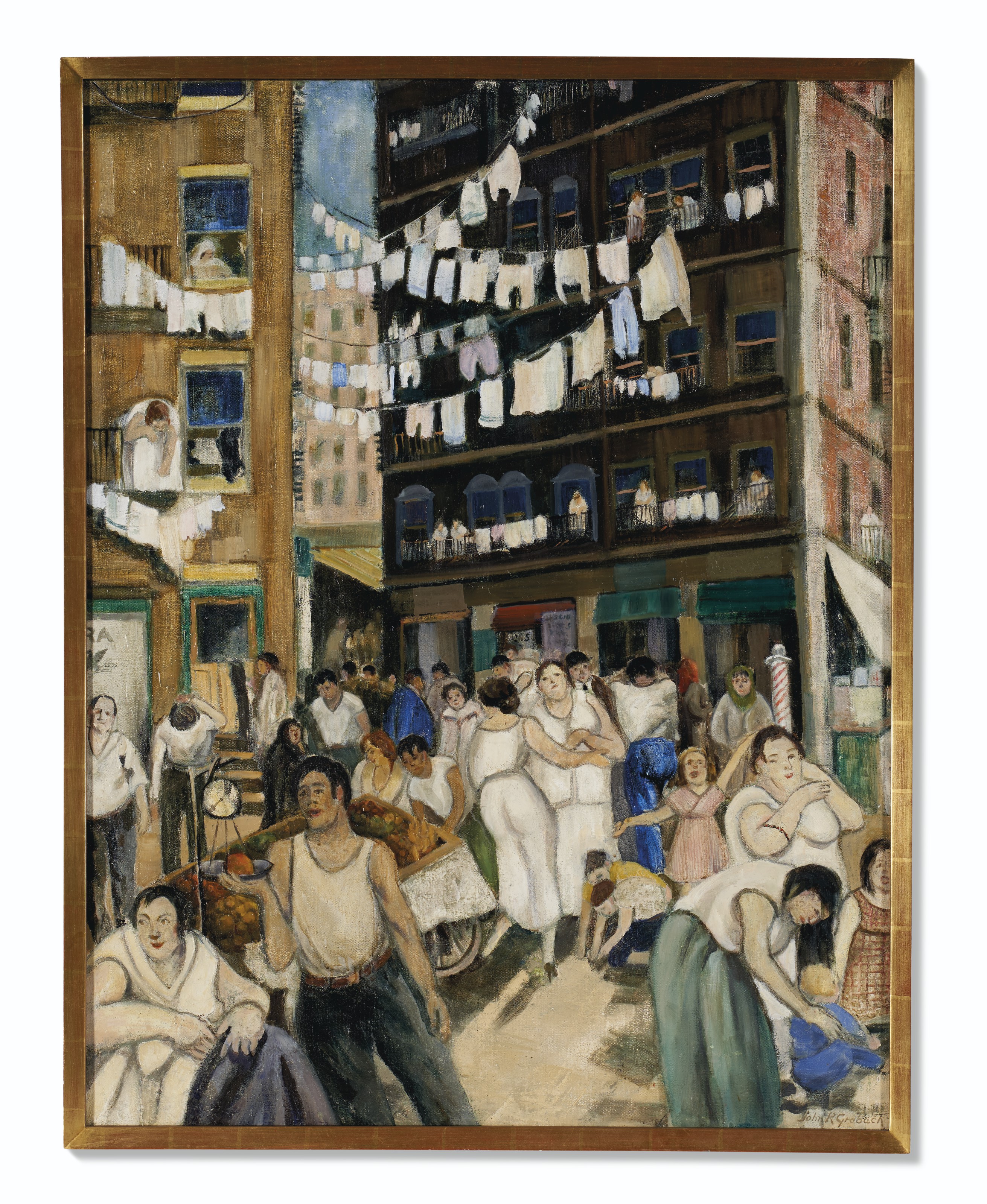 JOHN R. GRABACH (AMERICAN, 1886-1981), The Bustling City | Christie’s