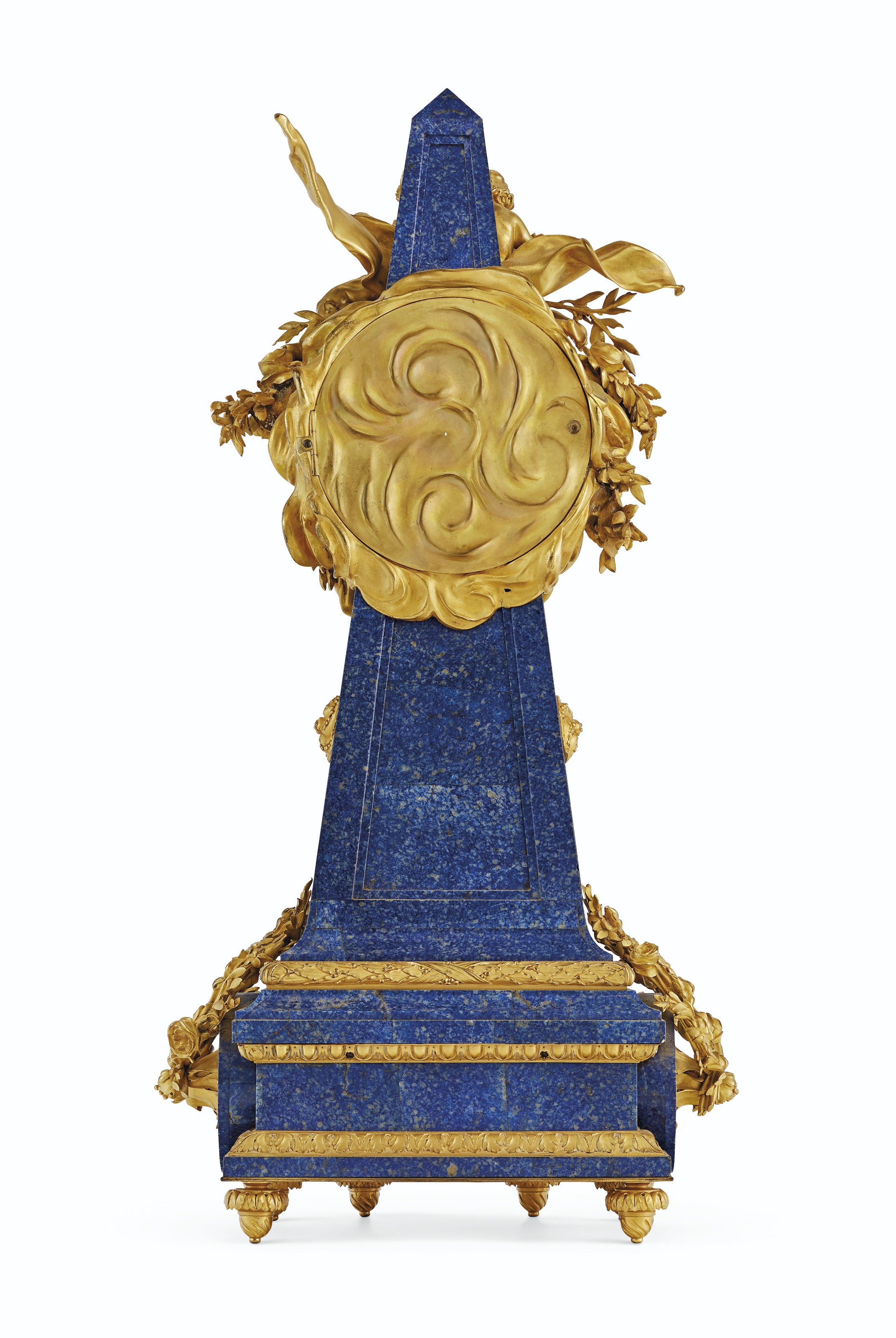 THE MONUMENTAL ERA フランコ・ボルシ著 A FINE FRENCH ORMOLU-MOUNTED LAPIS LAZULI AND BLOODSTONE MANTLE