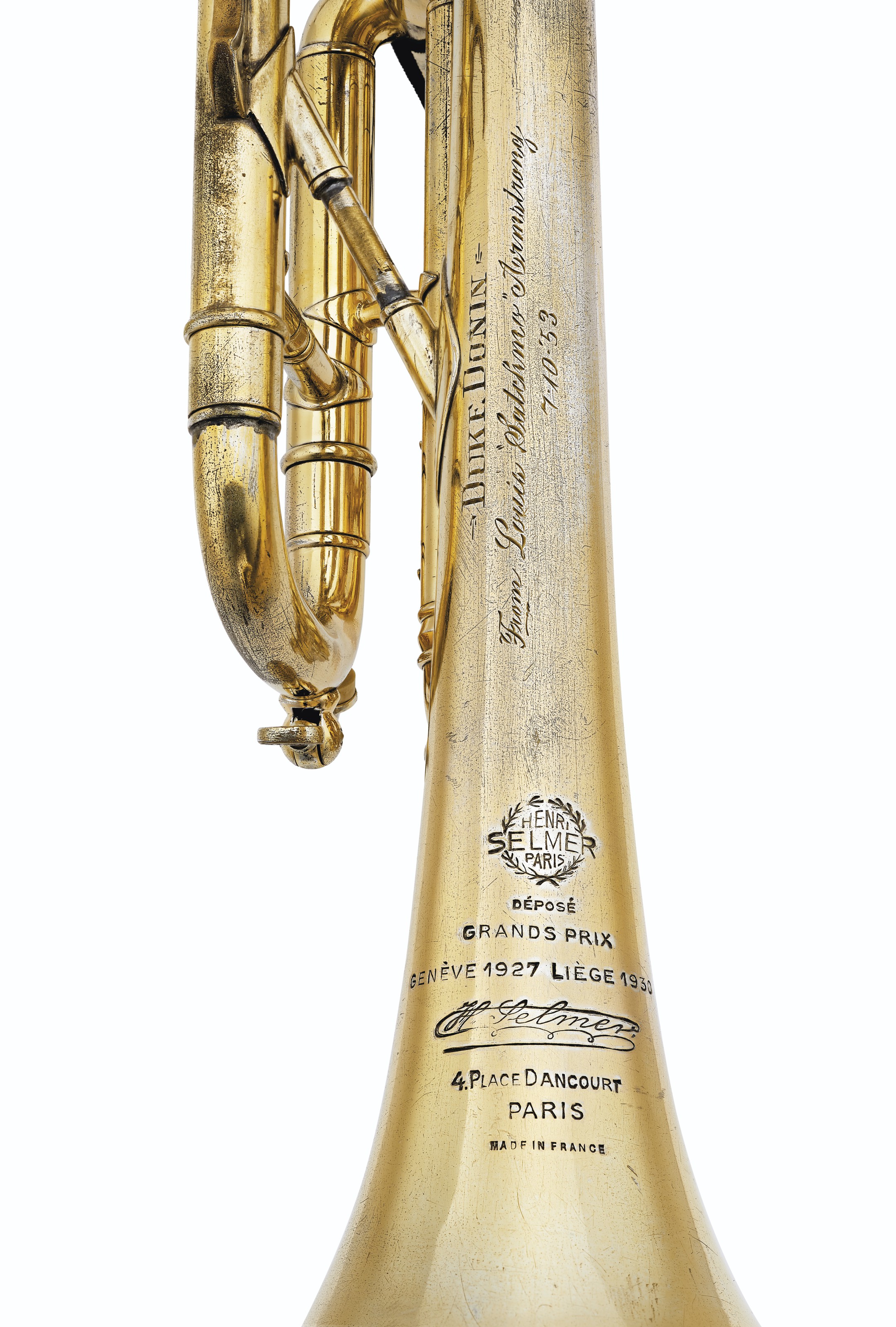 A SELMER MODEL 19 BALANCED ACTION MEDIUM BORE TRUMPET , HENRI SELMER