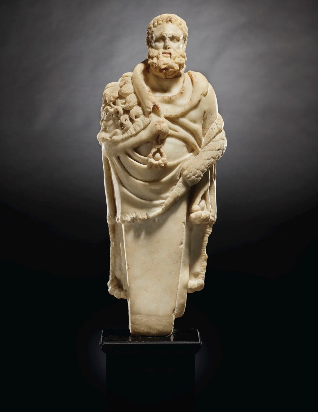 A Greek Marble Hip Herm Of Herakles Hellenistic Period Circa Late 2nd Early 1st Century B C Christie S