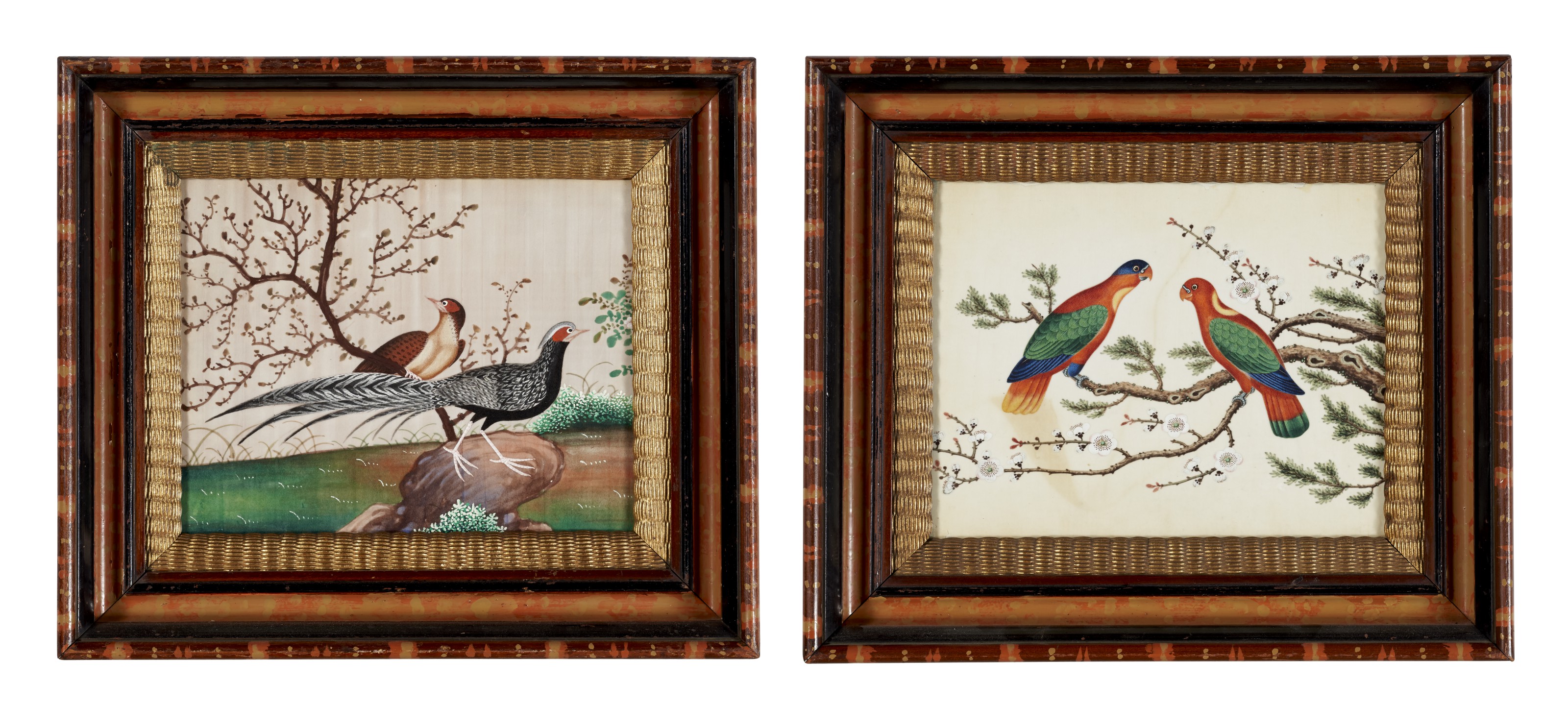 Lot De 4 Livres D'instruction Peinture Sur Porcelaine – Oiseaux, Orient, Gulick