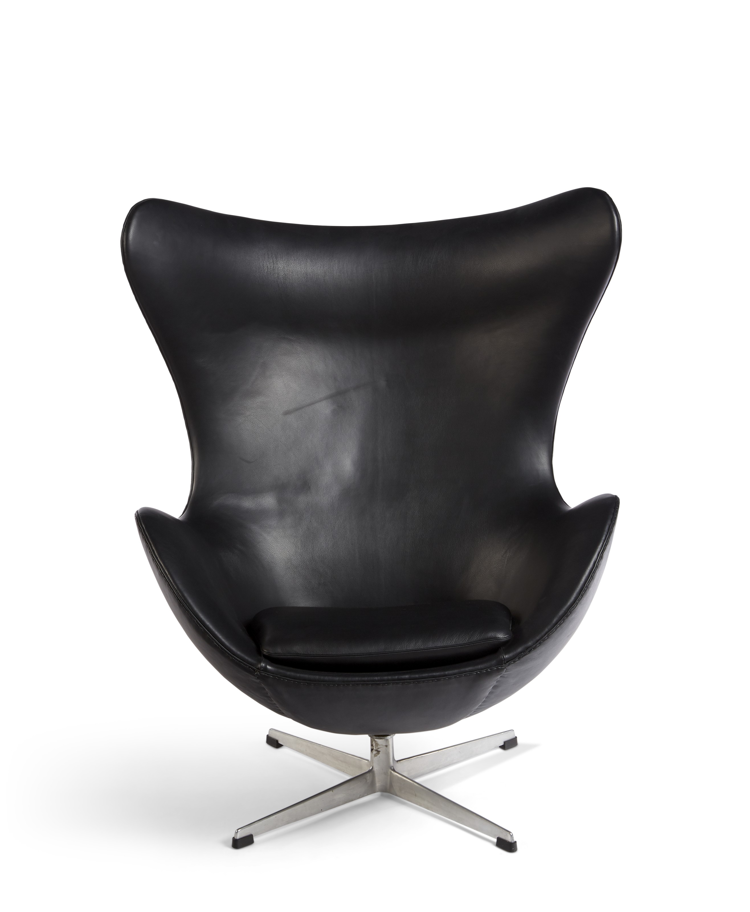 leather egg chair with ottoman on Arne Jacobsen 1902 1971 Aluminum And Leather Egg Chair And Ottoman Designed 1958 Christie S