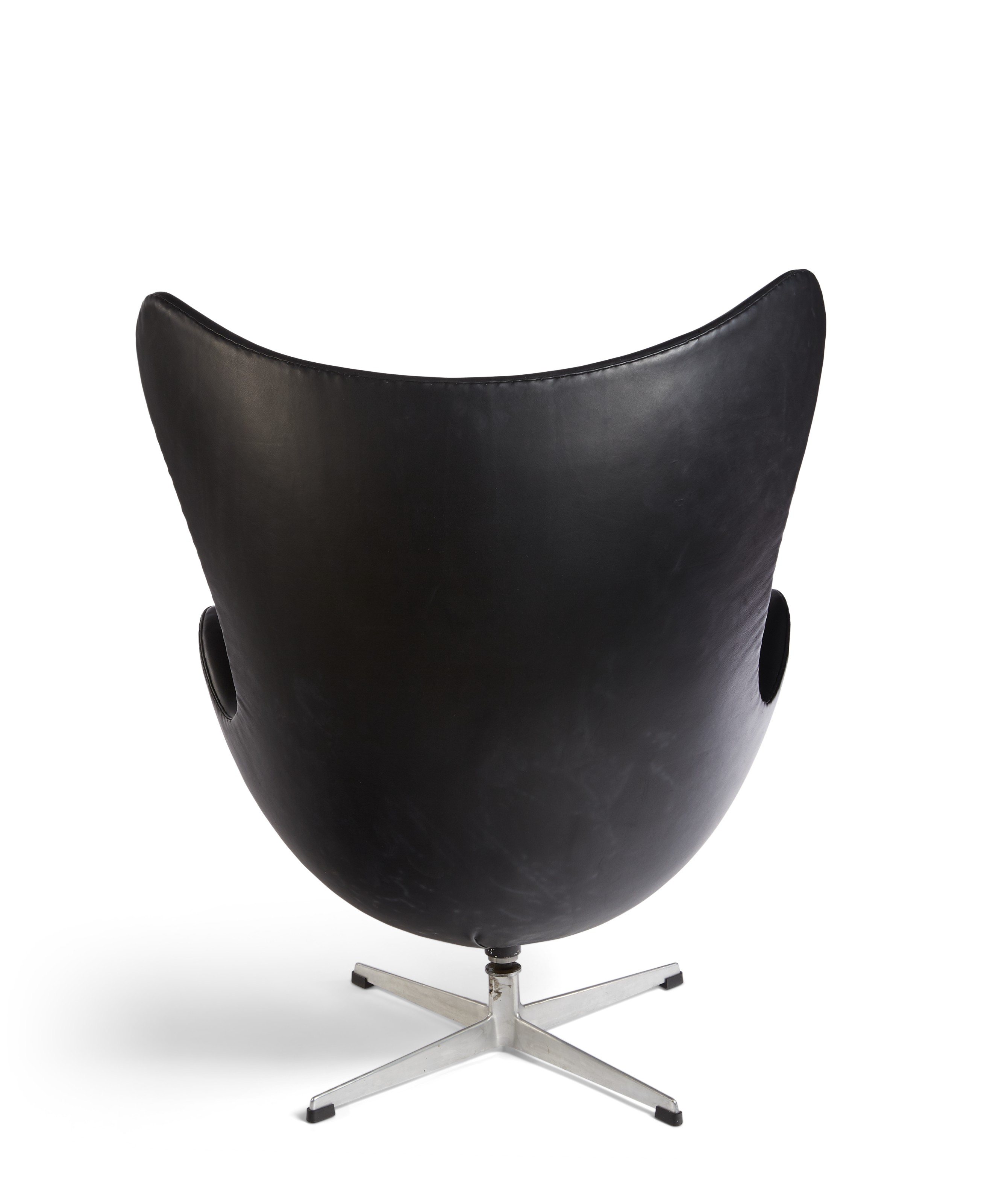 leather egg chair with ottoman on Arne Jacobsen 1902 1971 Aluminum And Leather Egg Chair And Ottoman Designed 1958 Christie S