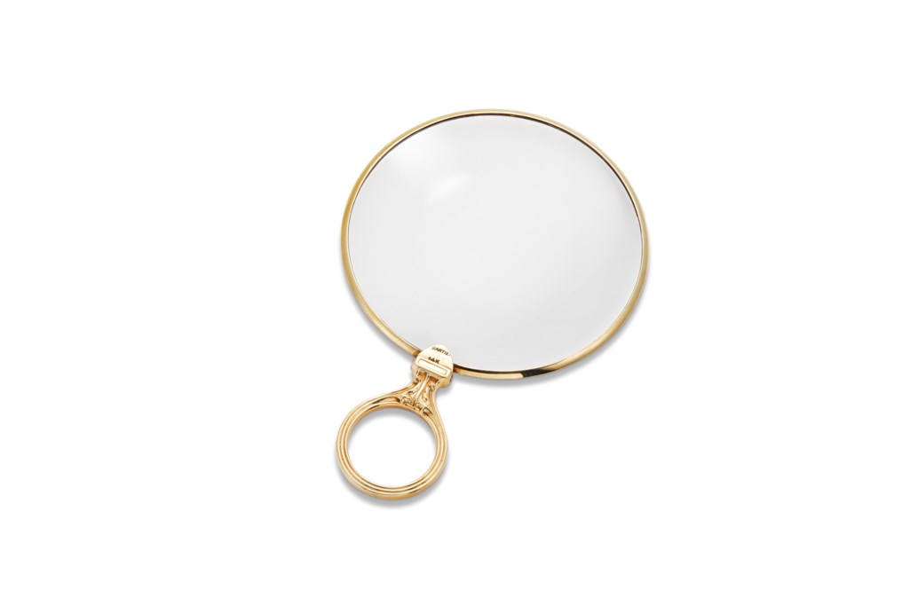 A GOLD MAGNIFYING GLASS, BY CARTIER, 20TH CENTURY Christie’s