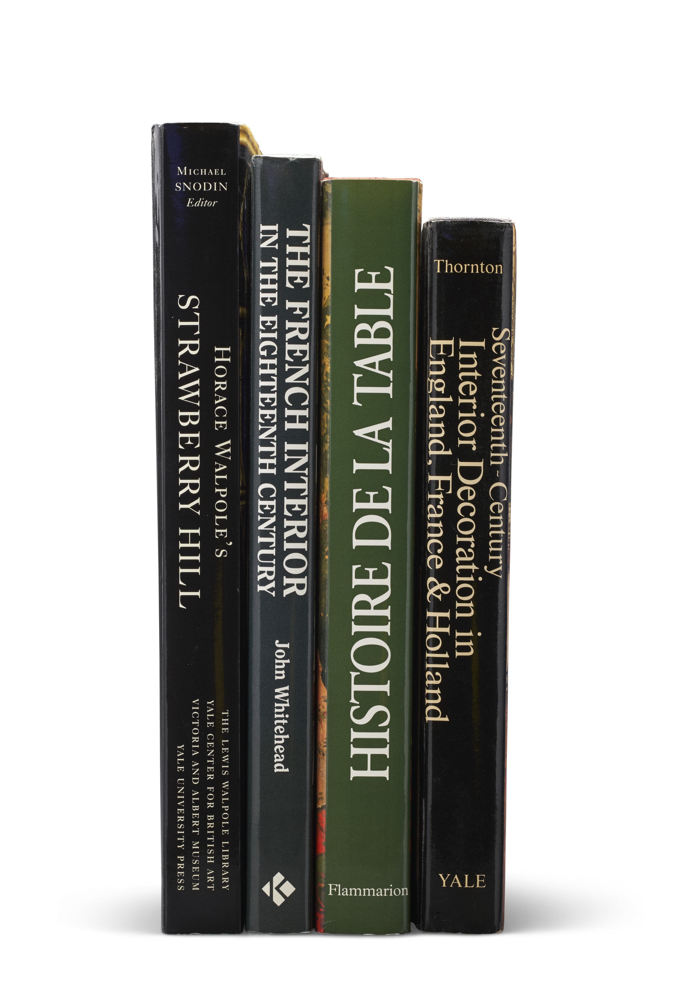 European Decorative Arts Group Of 10 Books On French British Italian And Netherlandish Interiors Spanning Five Centuries From Mrs Wrightsman S Personal Library 20 21st Century Ten Volumes Various Sizes Original Publisher S Bindings