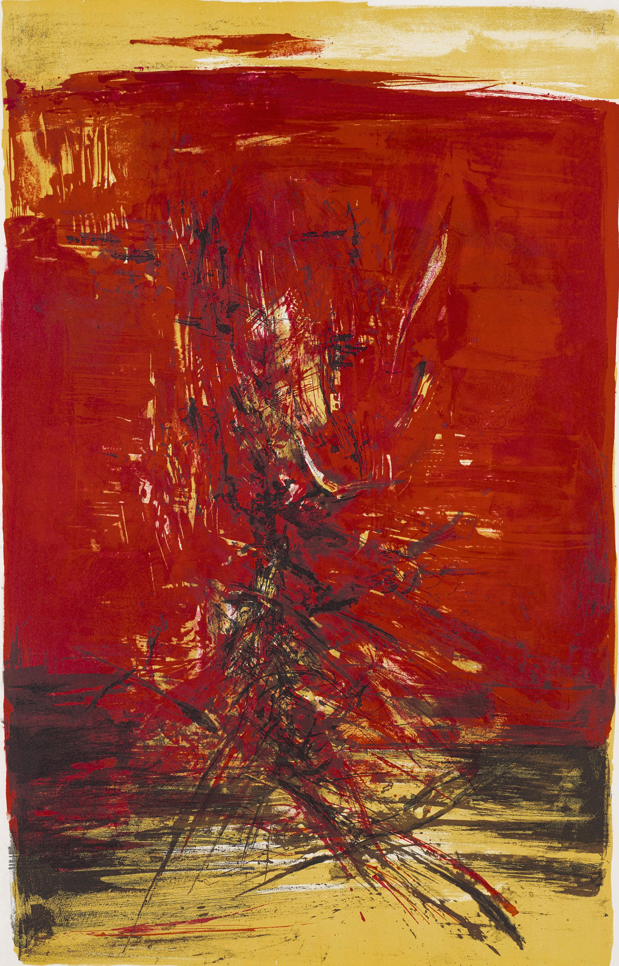 YOSHITOMO NARA (B. 1959), Marching on a Butterbur Leaf | Christie's