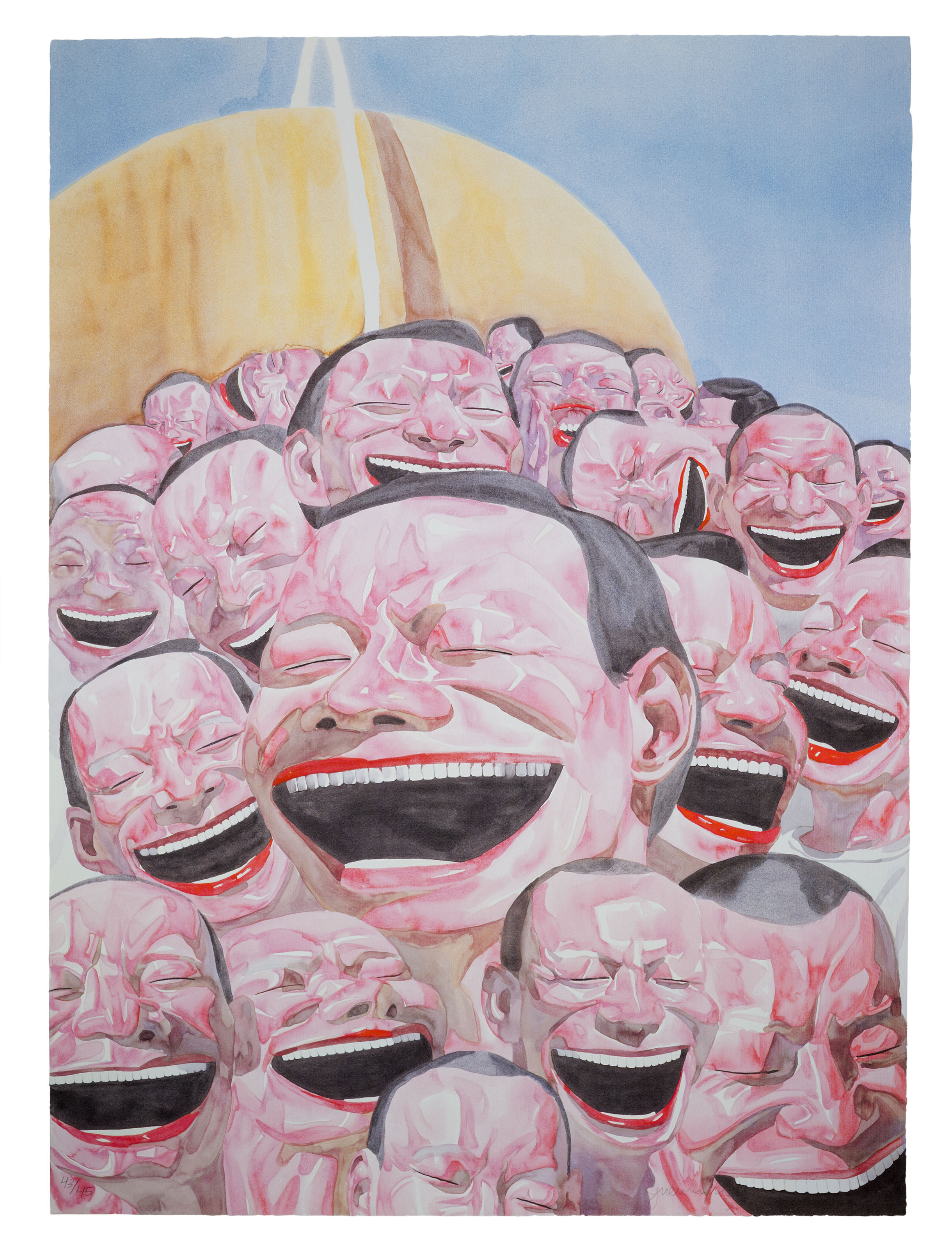 yue minjun cdg