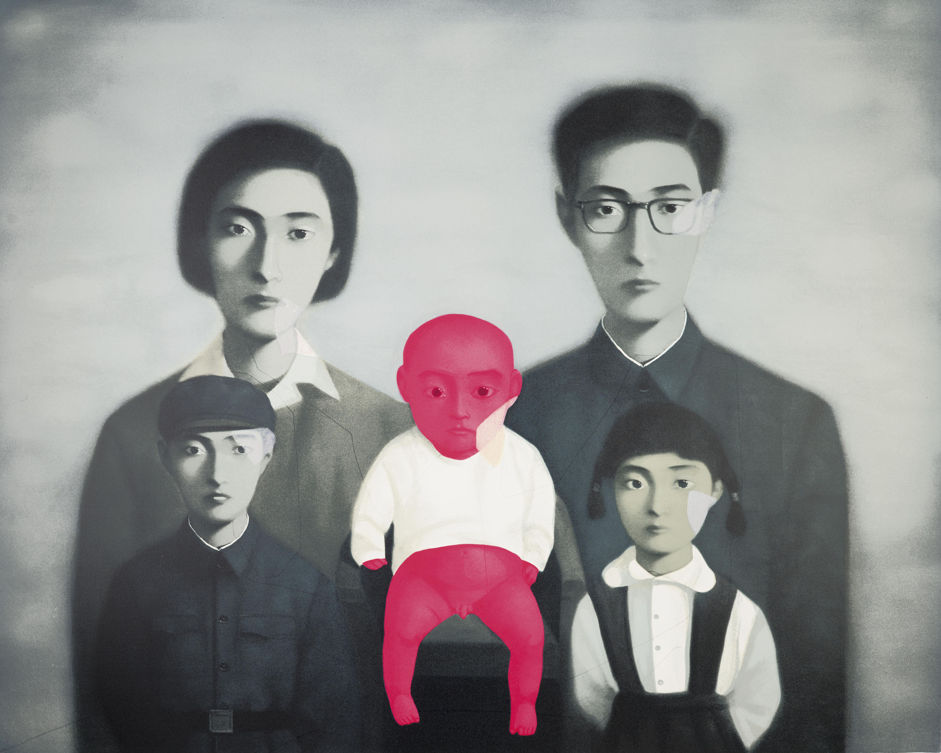 ZHANG XIAOGANG (B. 1958), Bloodline Series Big Family Christie’s