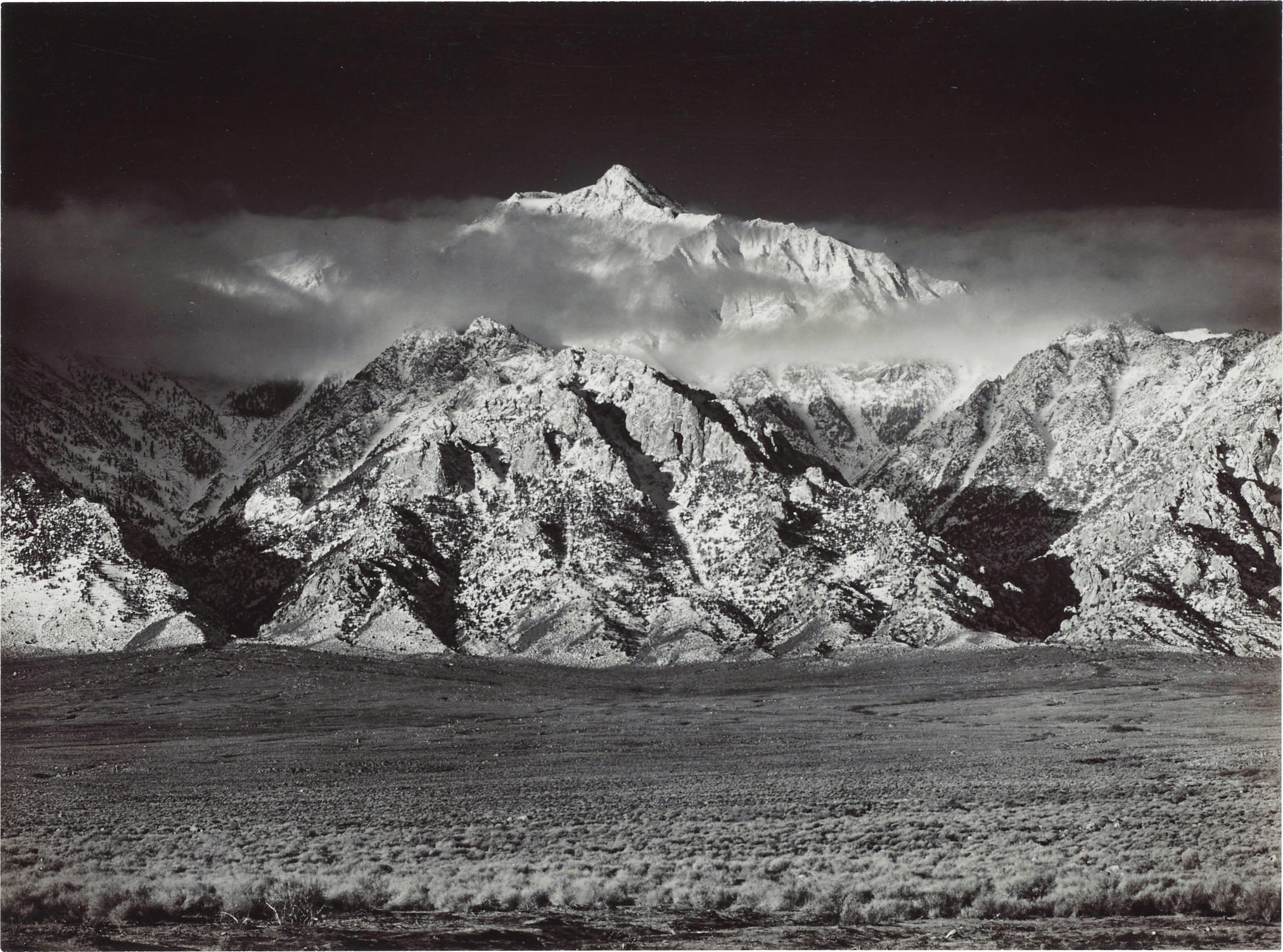 ANSEL ADAMS (1902–1984), Mount Williamson, Sierra Nevada, from the