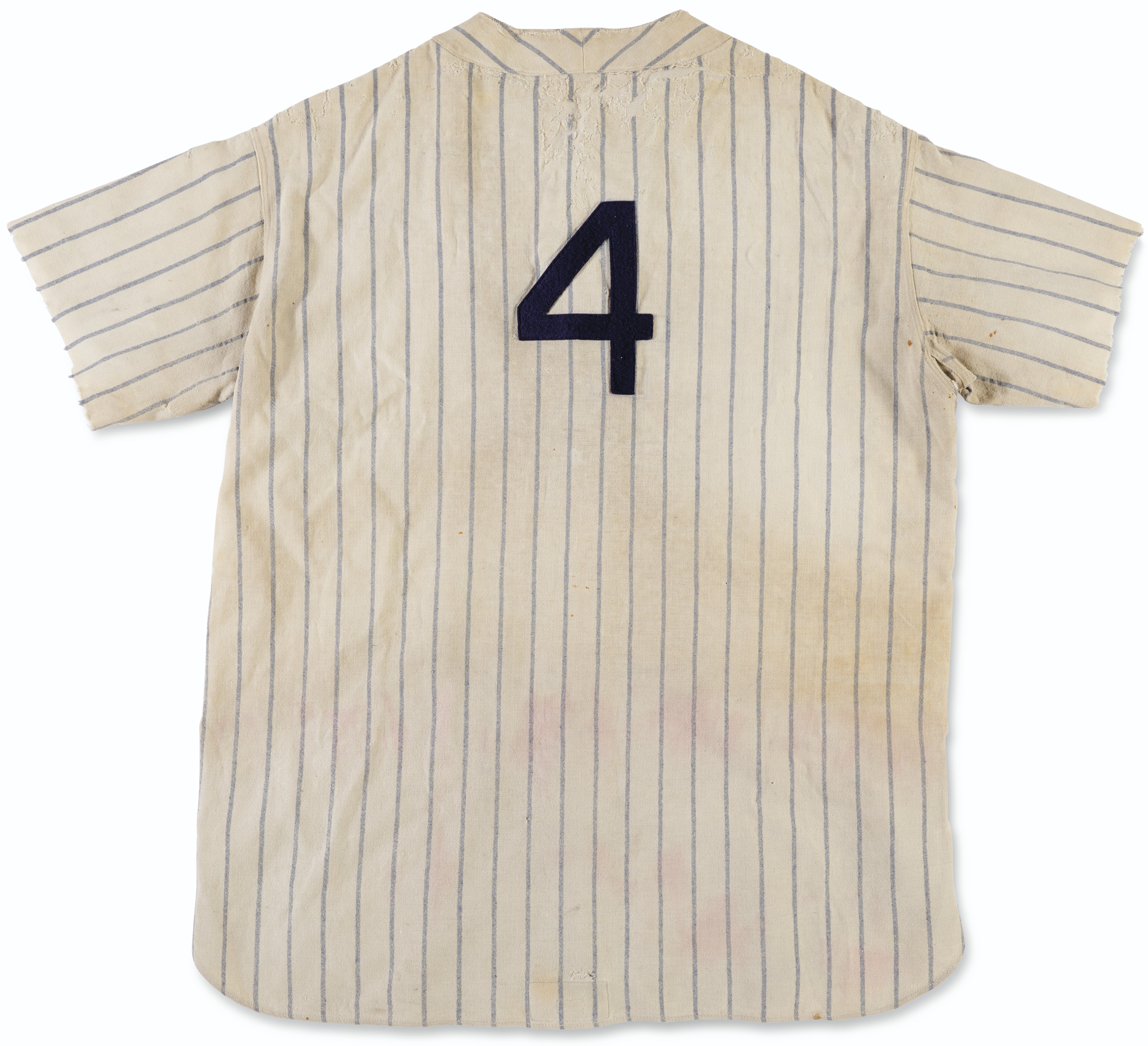 Important 1931 Lou Gehrig New York Yankees Professional Model Home Jersey