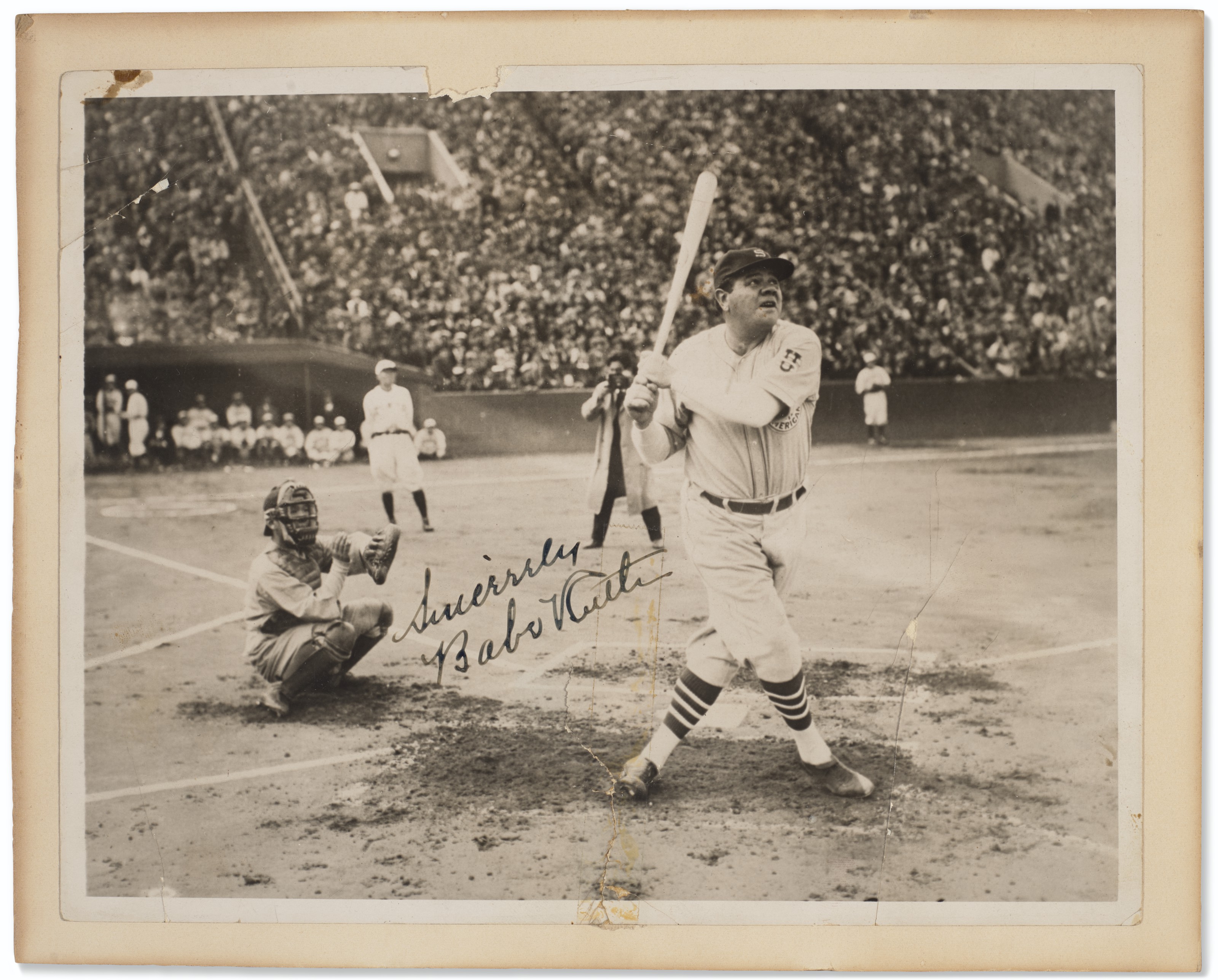 A Jersey Lou Gehrig Wore in Japan in 1934 Just Sold for Over