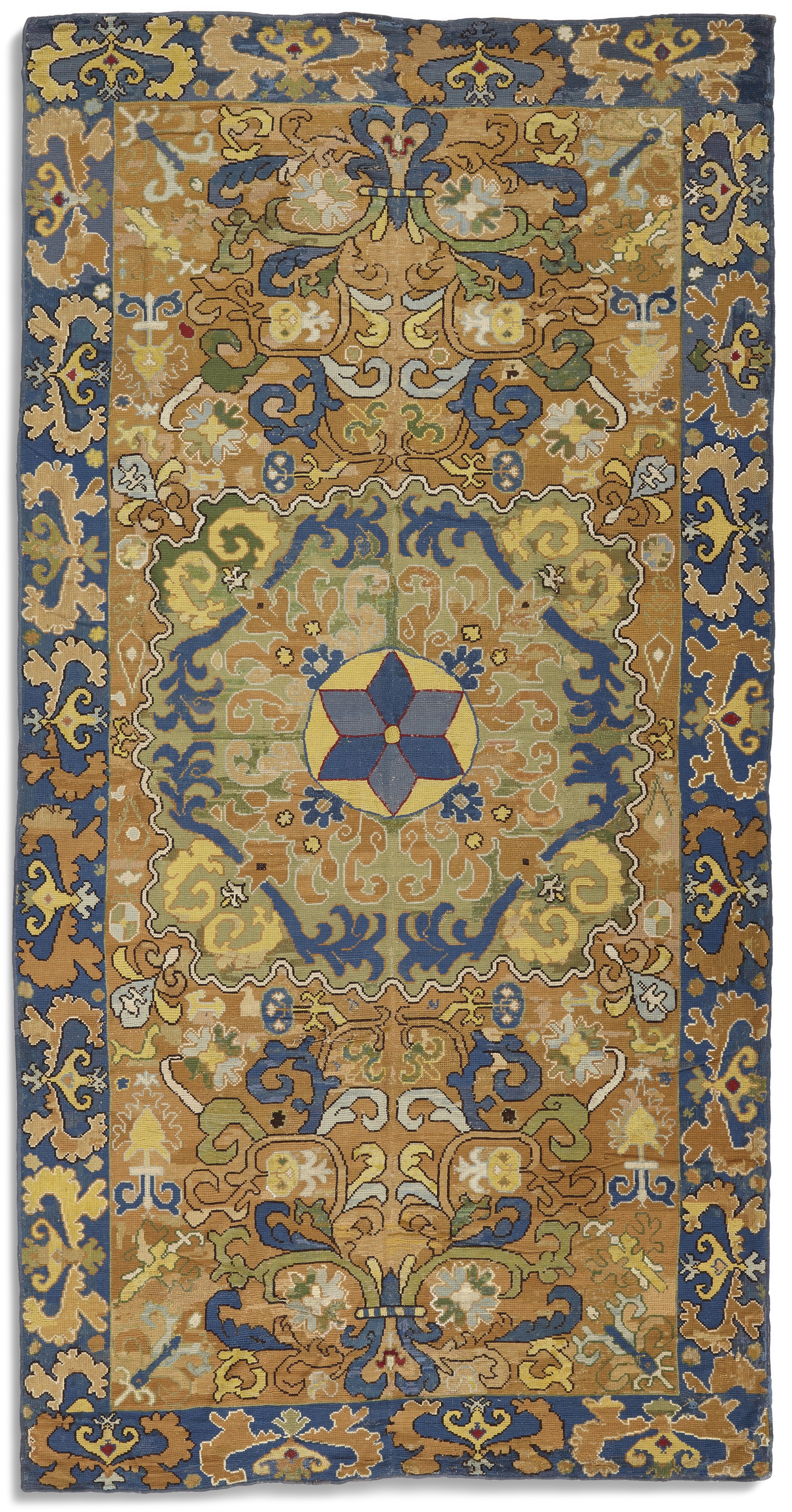 An Arraiolos Needlework Rug Portugal 18th Century Christie S