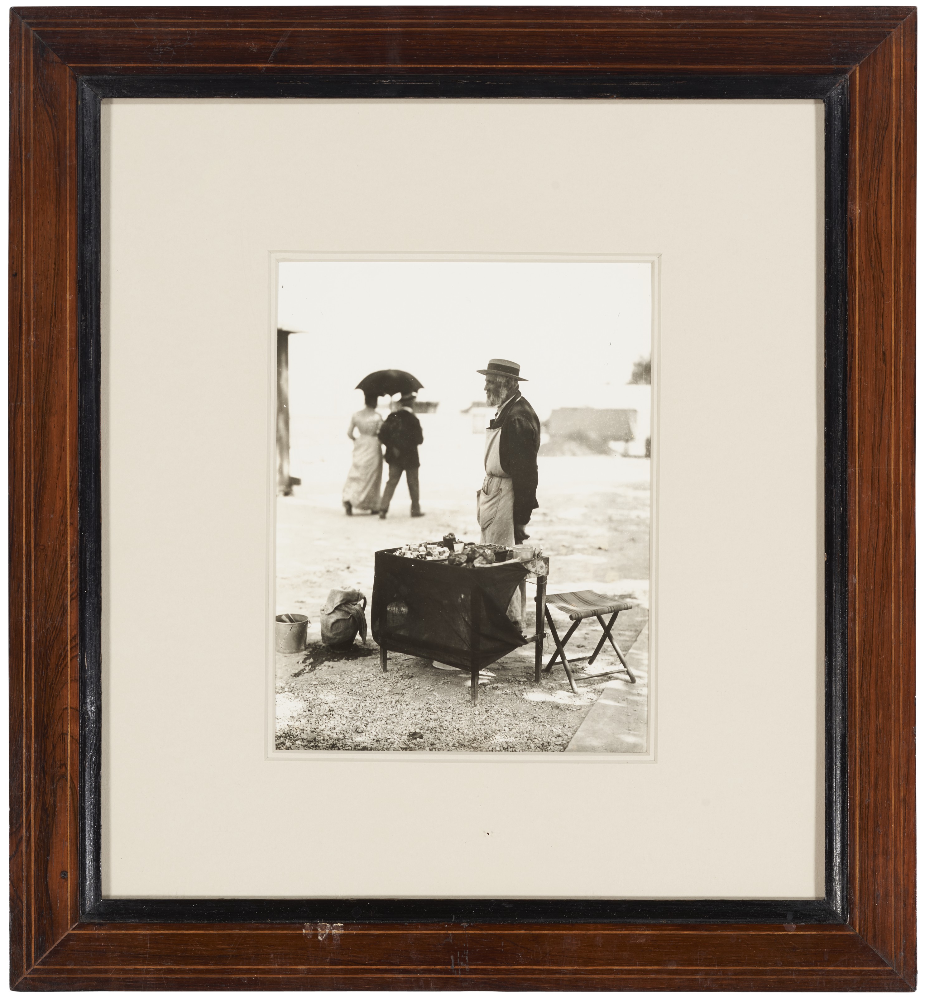 EUGENE ATGET 1857-1927 オリジナルプリント5枚セット EUGÈNE ATGET (1857–1927), Street Vendor, c. 1900 | Christie's