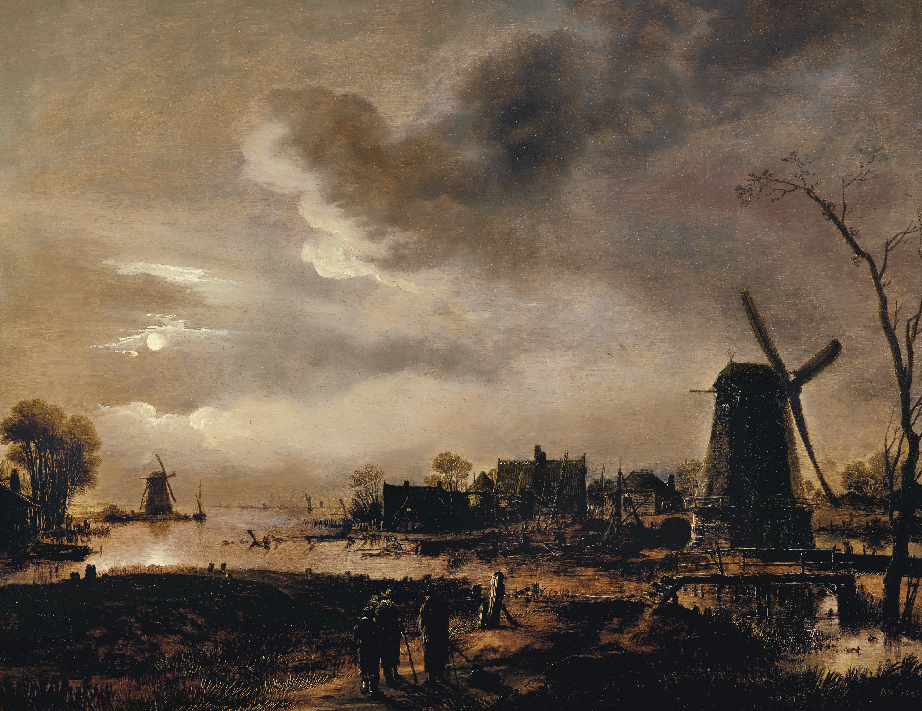 AERT VAN DER NEER (GORINCHEM 1603/041677 AMSTERDAM)