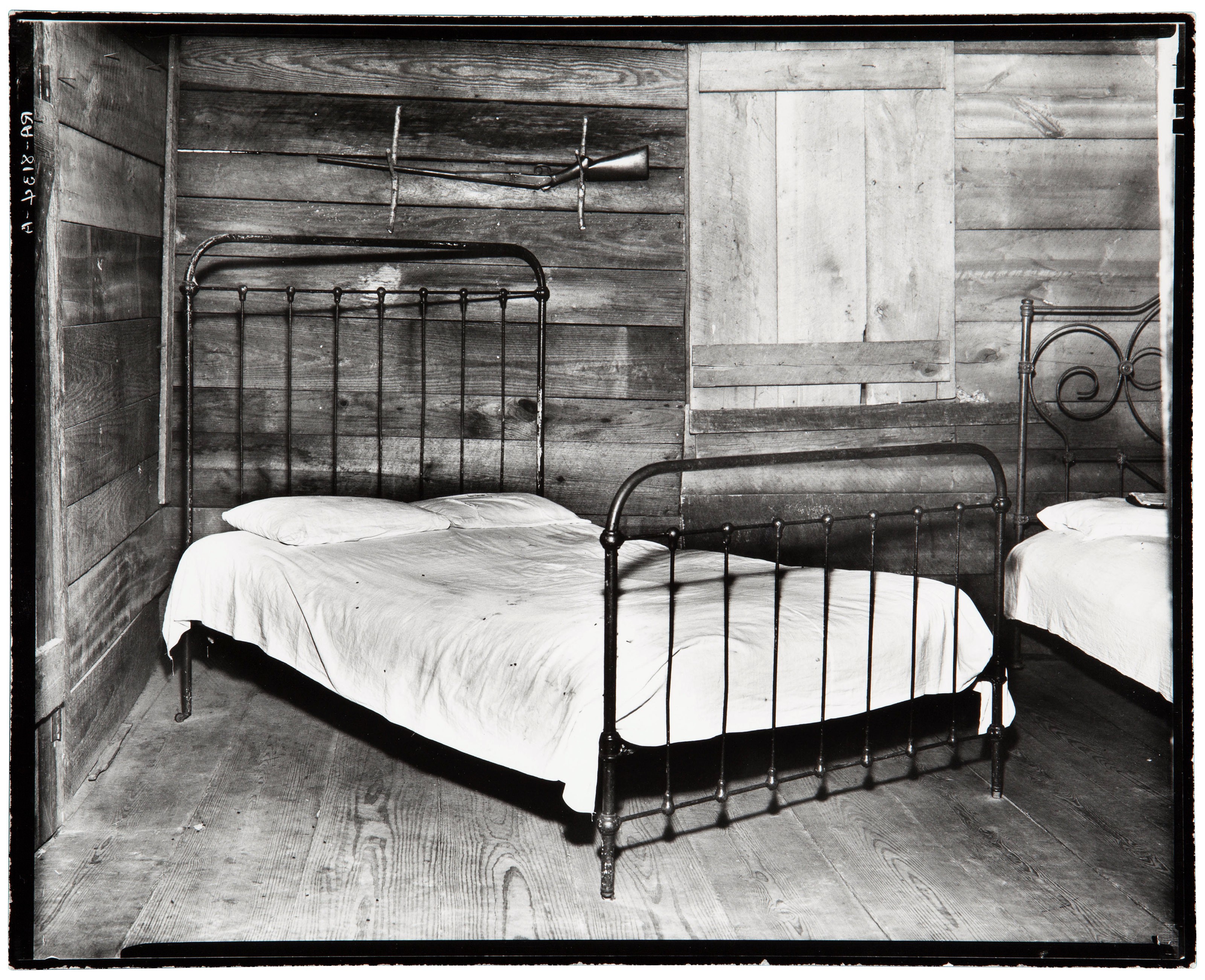 WALKER EVANS (19031975), Southern Farmer’s Bed (Burroughs Family Cabin