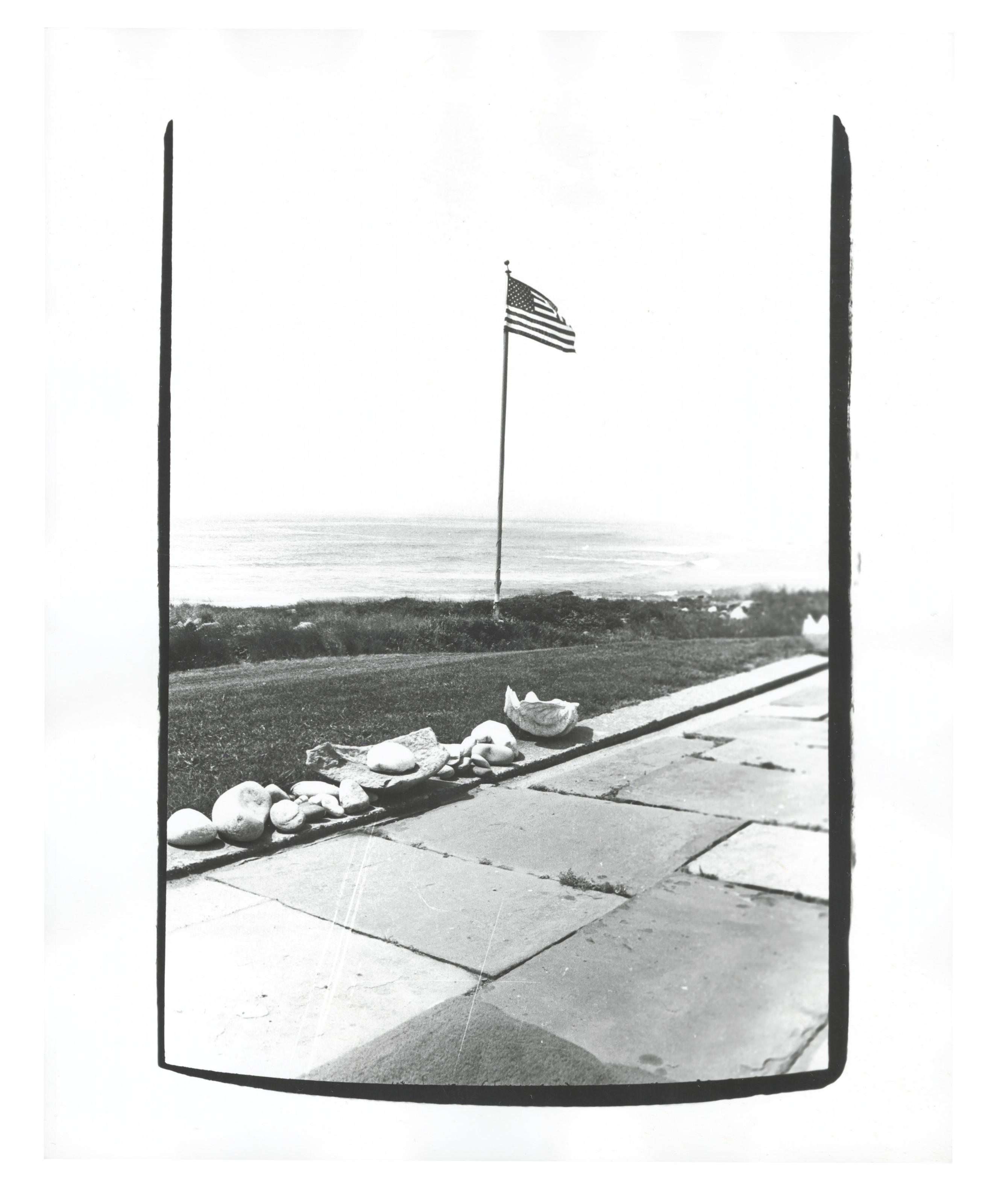 Andy Warhol (1928-1987), Montauk Beach House, 1982. Unique gelatin silver print. 10 x 8 in (25.4 x 20.3 cm). Estimate: $2,500-3,500. Offered in Andy Warhol: Better Days, 28 April to 6 May 2020, Online. Artwork: &copy; 2020 The Andy Warhol Foundation for the Visual Arts, Inc.