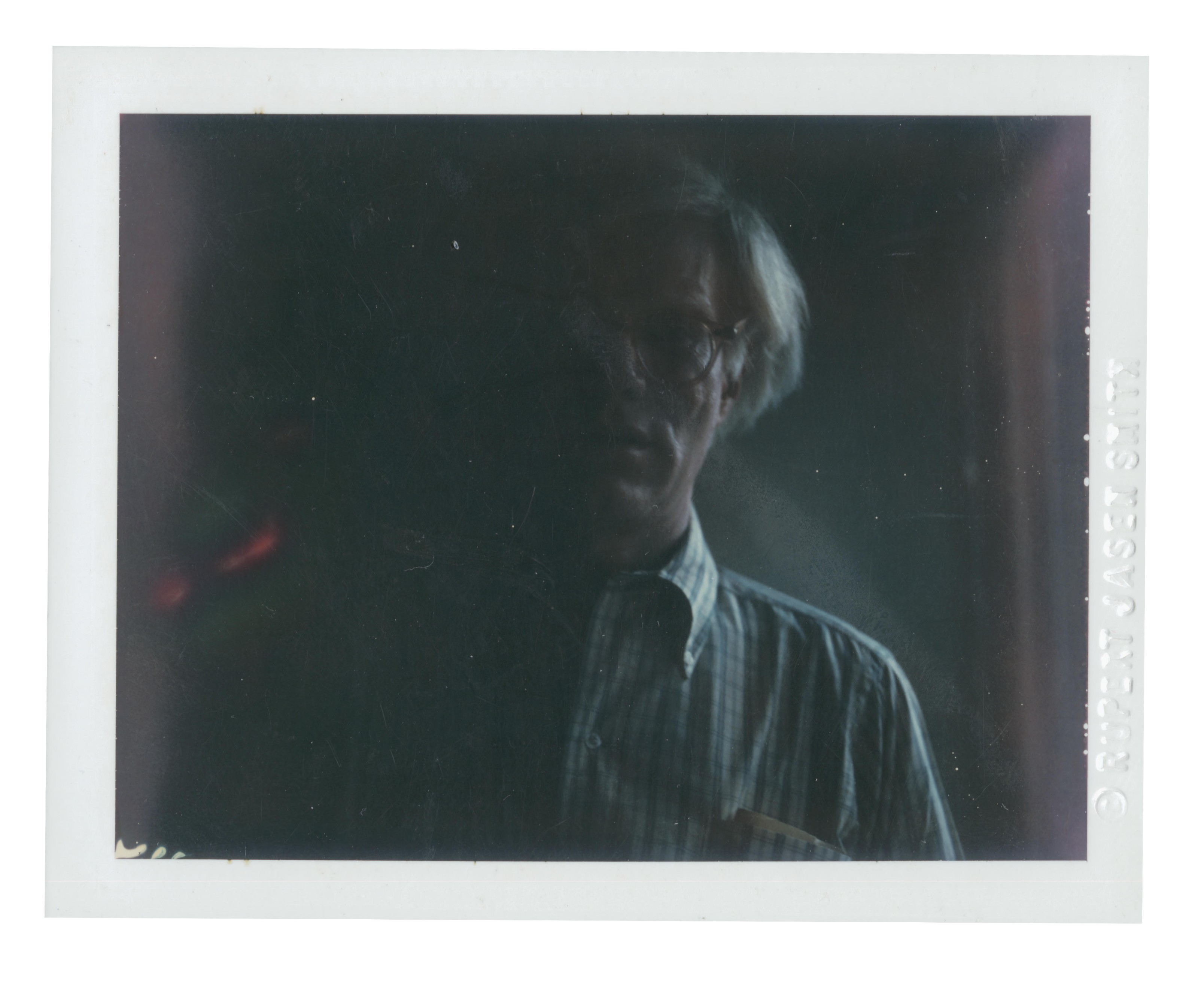 Andy Warhol (1928-1987), Self-Portrait, 1978. Unique polaroid print. 3⅜ x 4&frac14; in (8.6 x 10.8 cm). Estimate: $15,000-20,000. Offered in Andy Warhol: Better Days, 28 April to 6 May 2020, Online. Artwork: &copy; 2020 The Andy Warhol Foundation for the Visual Arts, Inc.