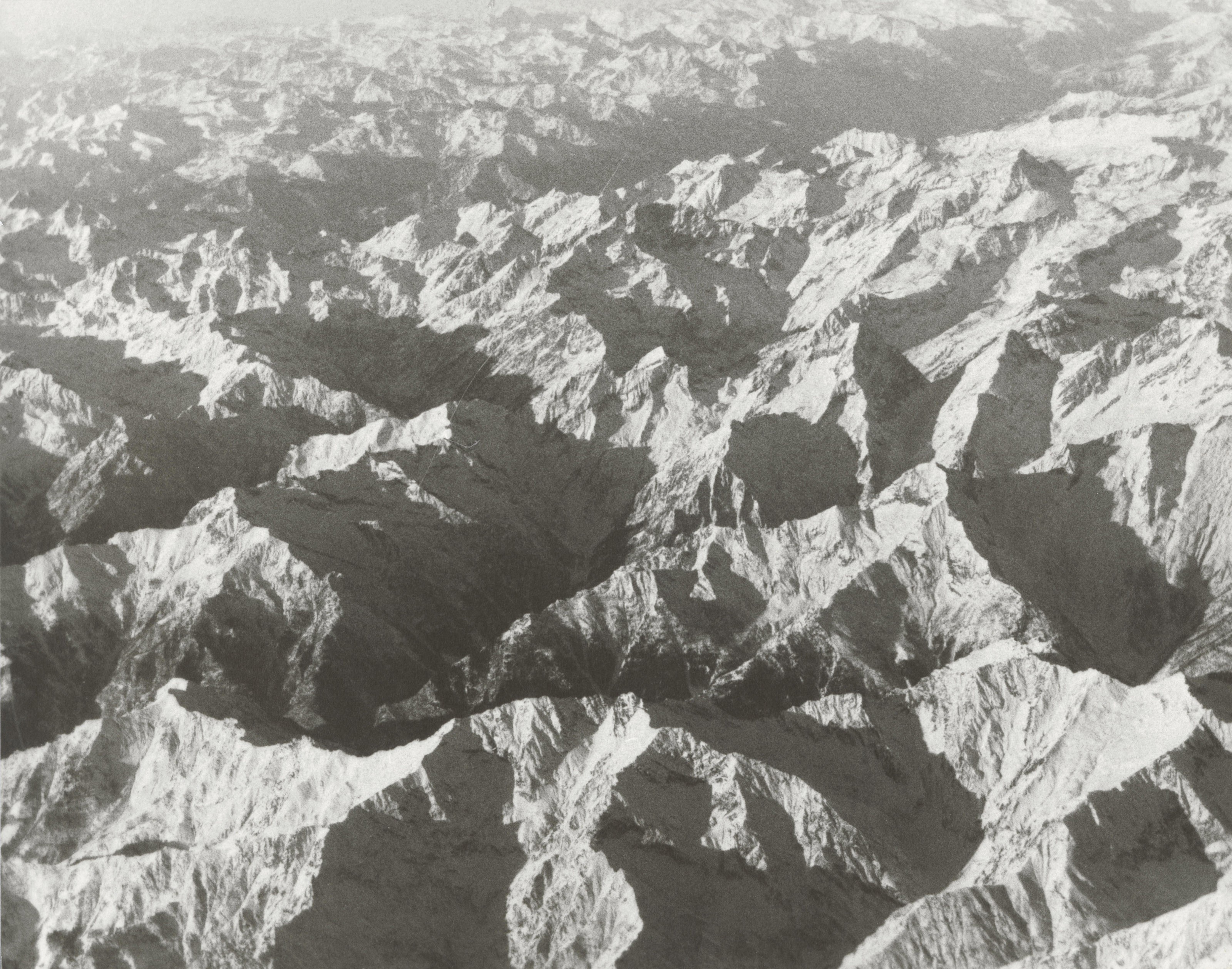 Andy Warhol (1928-1987), Aerial View, 1980. Unique gelatin silver print. 8 x 10 in (20.3 x 25.4 cm). Estimate: $2,500-3,500. Offered in Andy Warhol: Better Days, 28 April to 6 May 2020, Online. Artwork: &copy; 2020 The Andy Warhol Foundation for the Visual Arts, Inc.