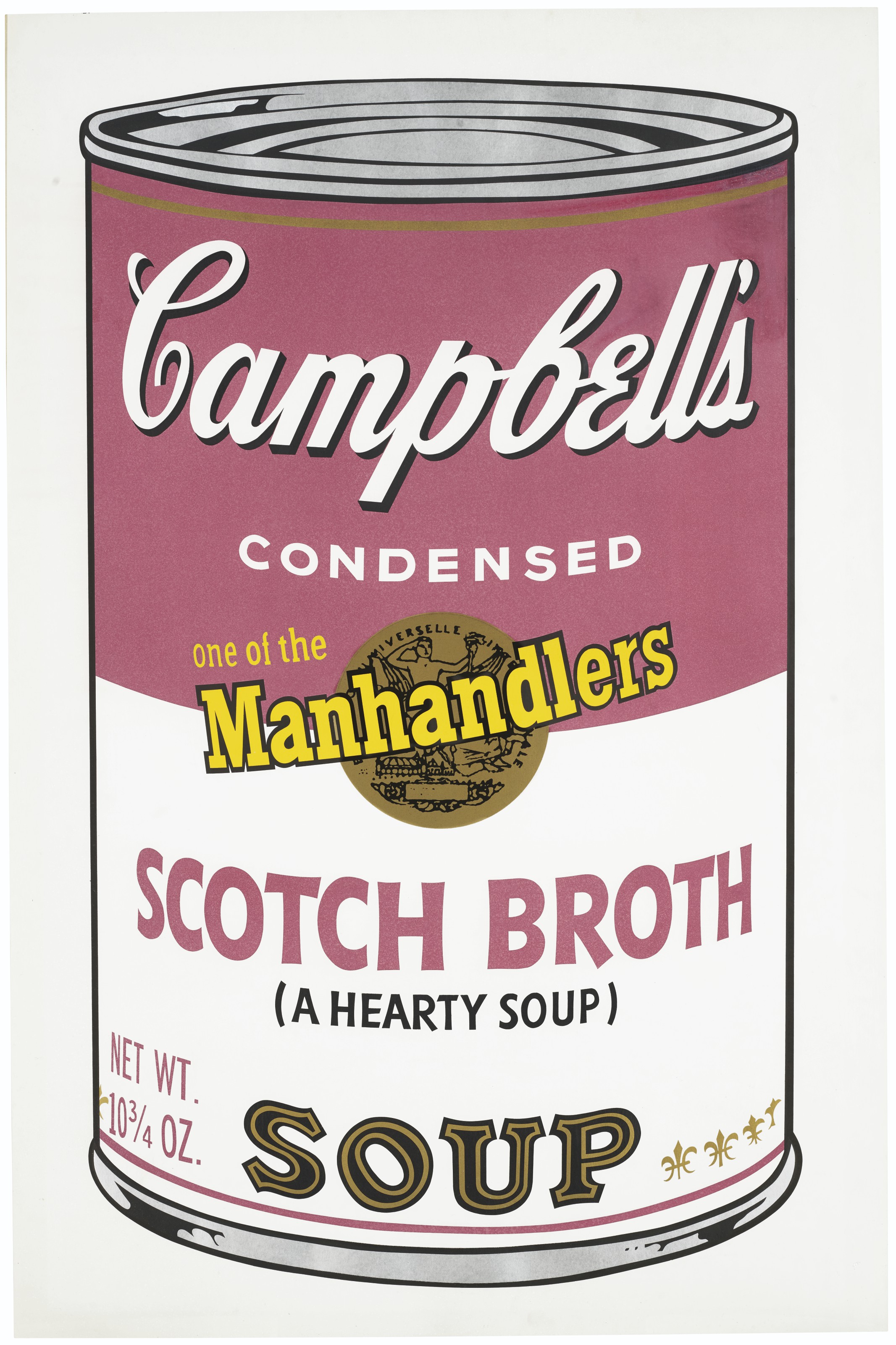 Sunday B　キャンベル缶Ⅱ Golden Mushroom/ポスター ANDY WARHOL (1928-1987), Golden Mushroom, from Campbell's Soup II