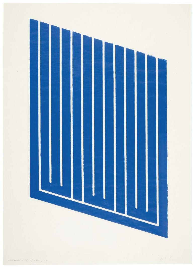 The prints of Donald Judd Christie's